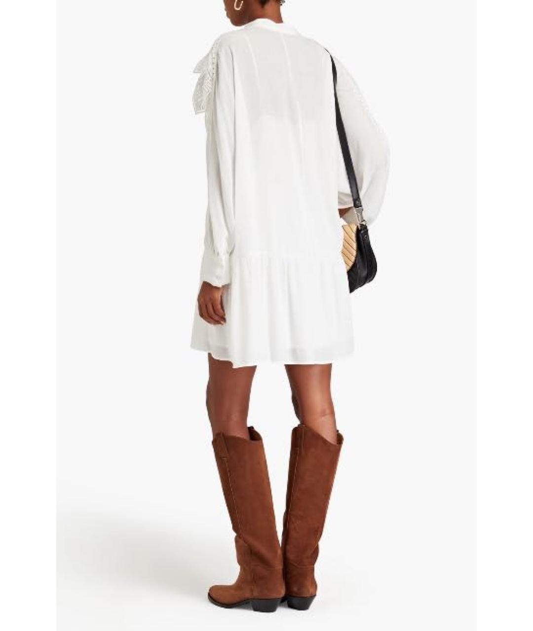 IRO Белое повседневное платье, фото 3