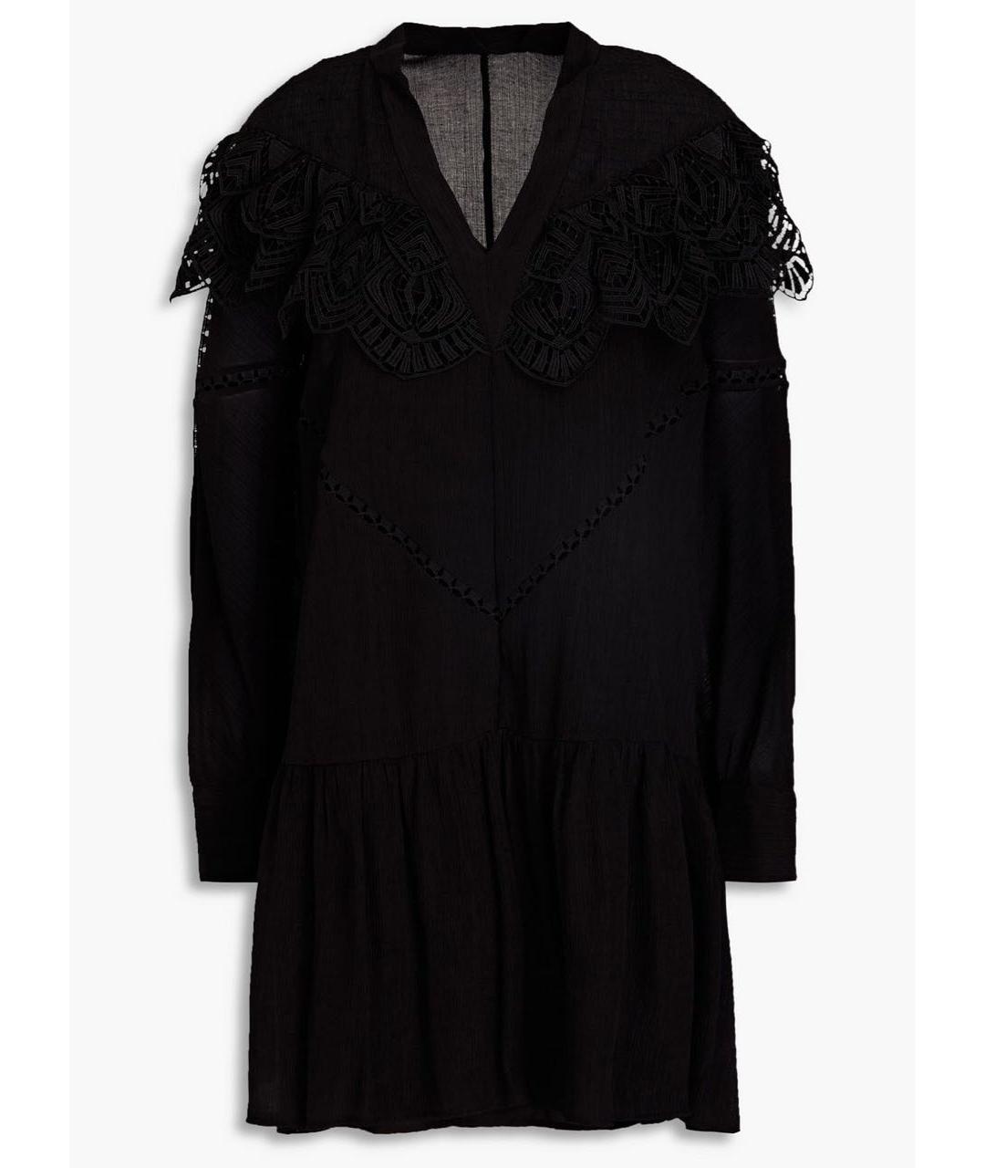 IRO Черное повседневное платье, фото 4