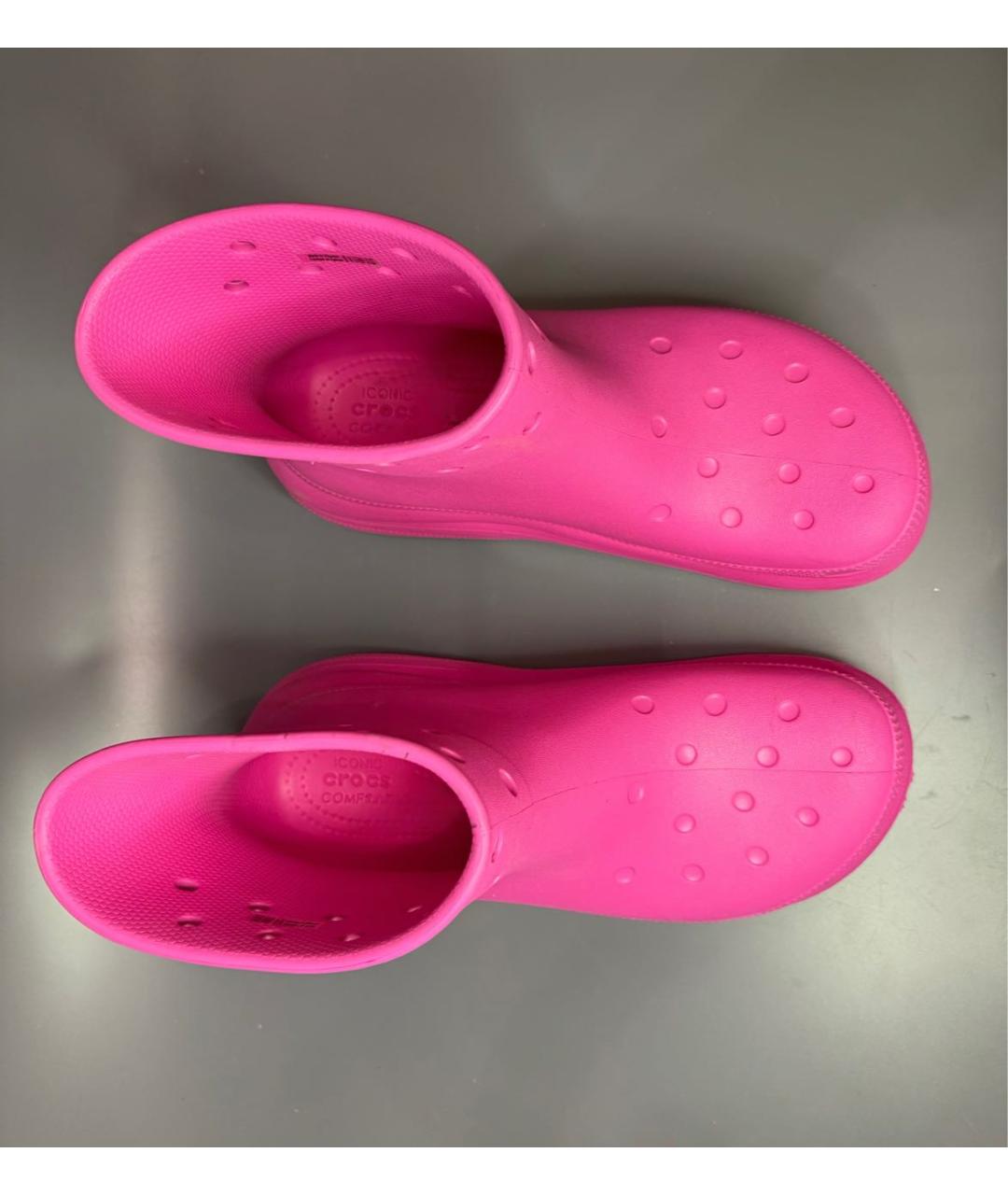 CROCS Фуксия резиновые сапоги, фото 3