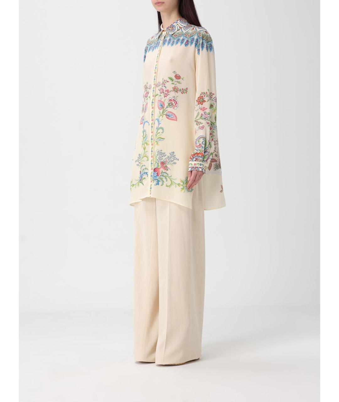 ETRO Мульти шелковая рубашка, фото 4