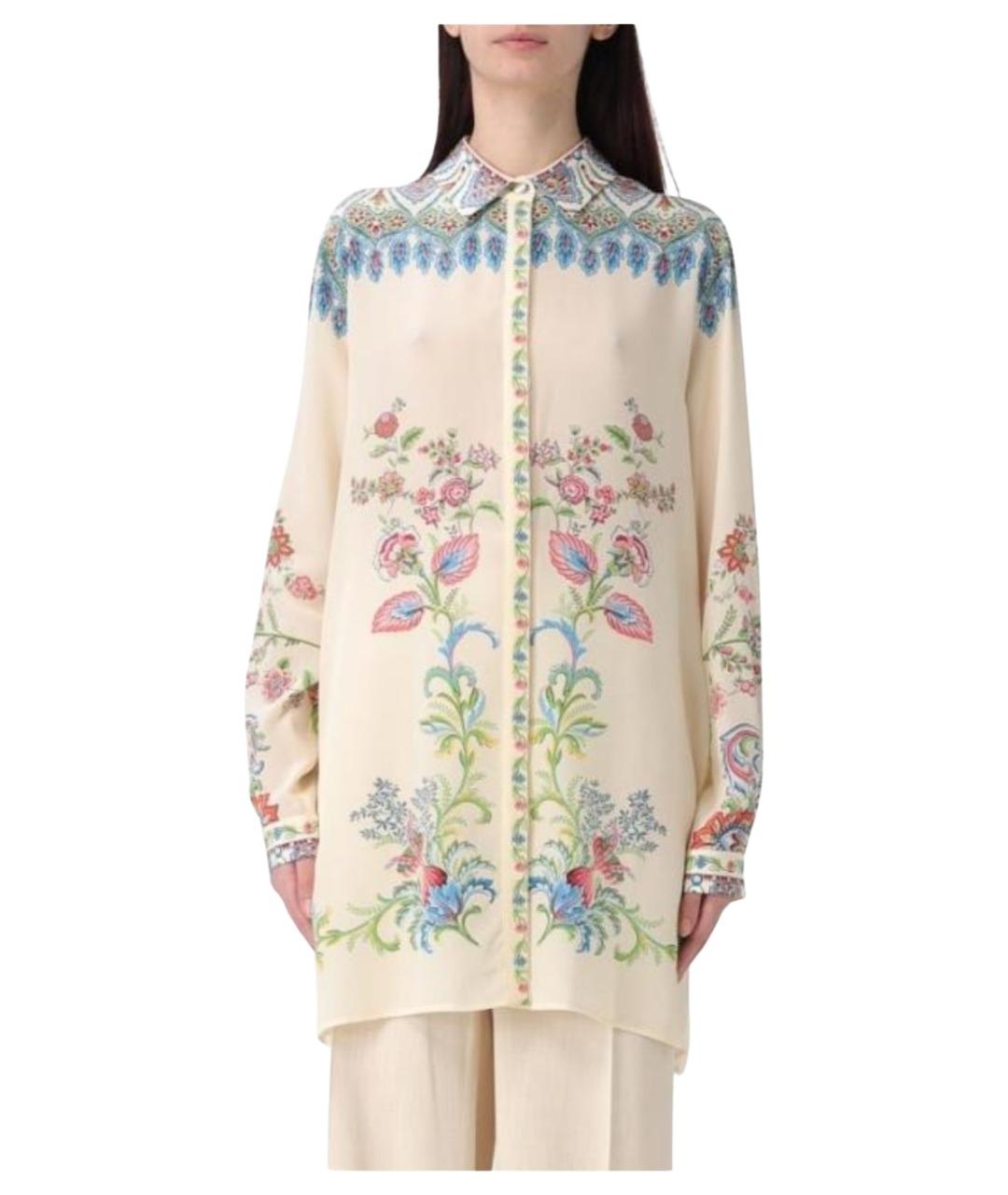 ETRO Мульти шелковая рубашка, фото 1