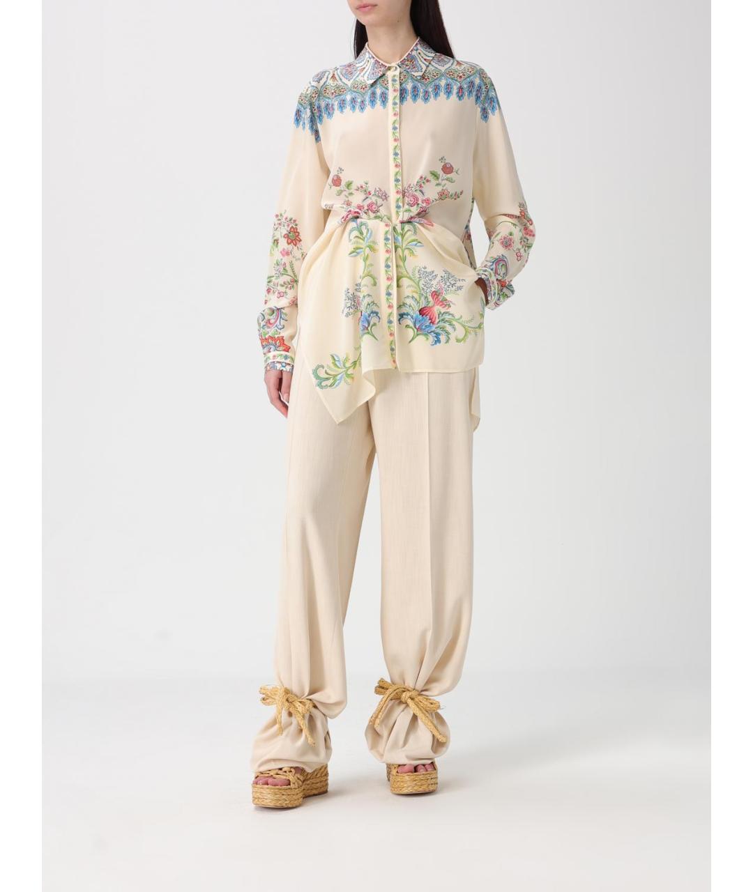 ETRO Мульти шелковая рубашка, фото 2