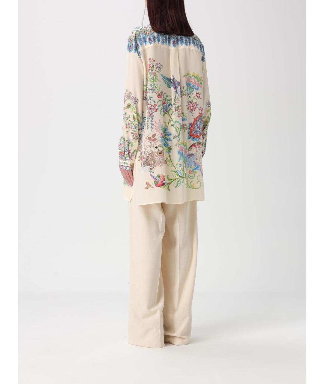 ETRO Мульти шелковая рубашка, фото 3