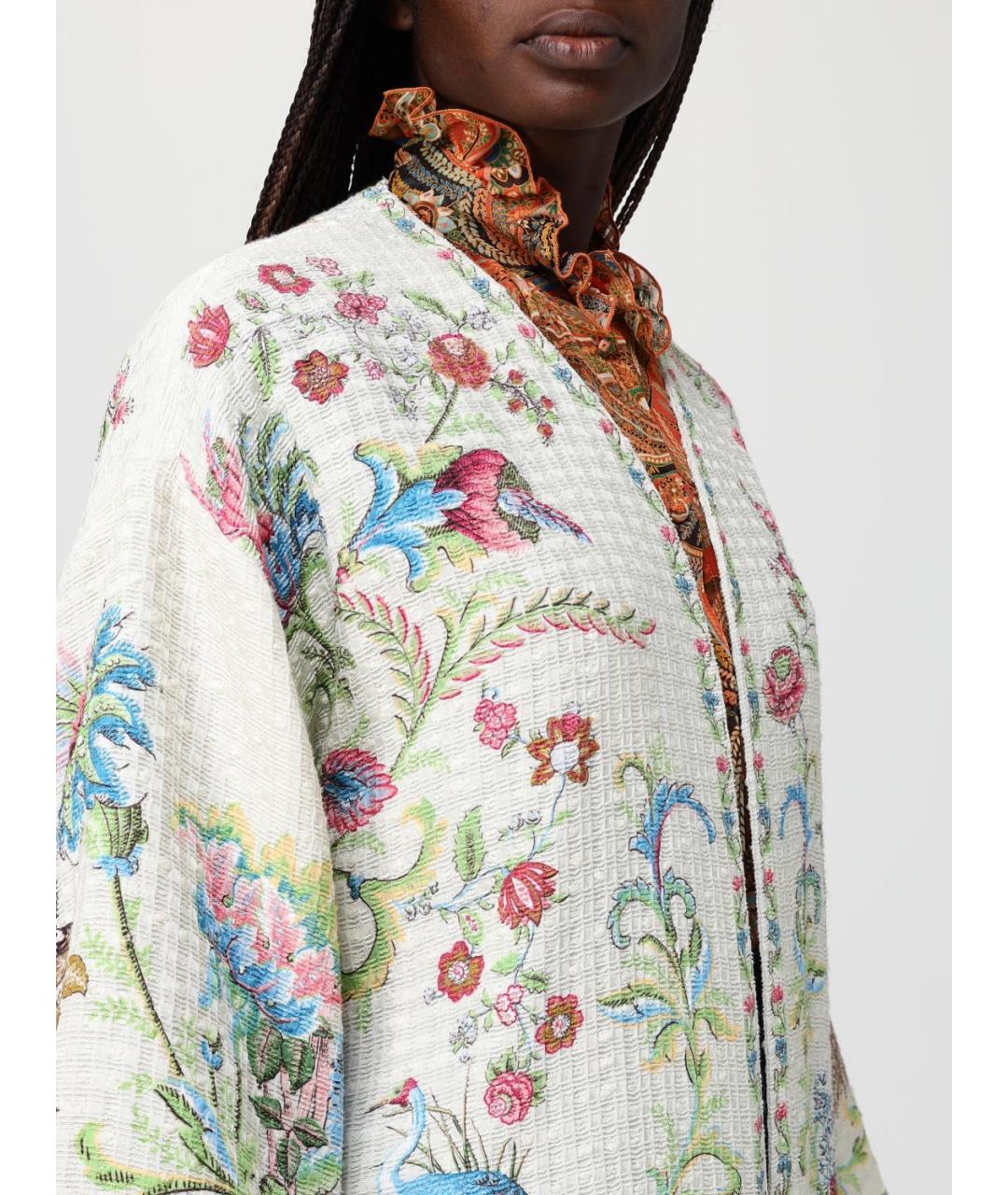 ETRO Мульти хлопковый жакет/пиджак, фото 5