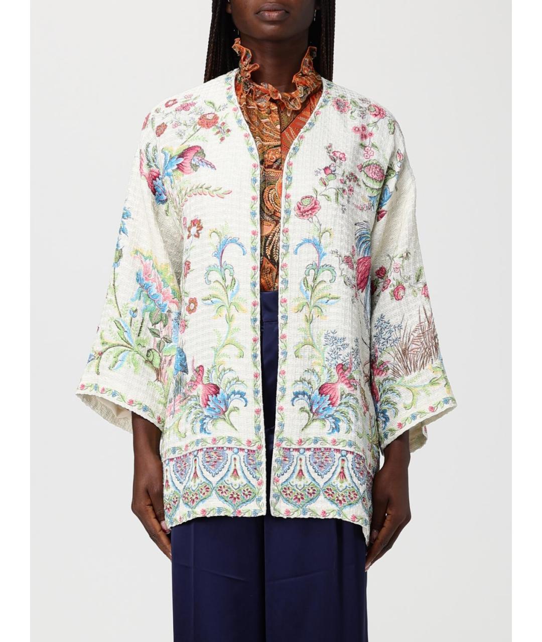ETRO Мульти хлопковый жакет/пиджак, фото 6