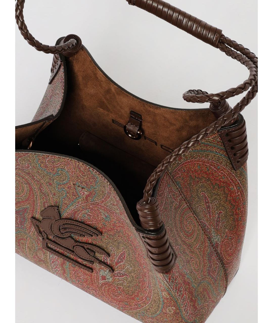 ETRO Коричневая сумка через плечо, фото 5