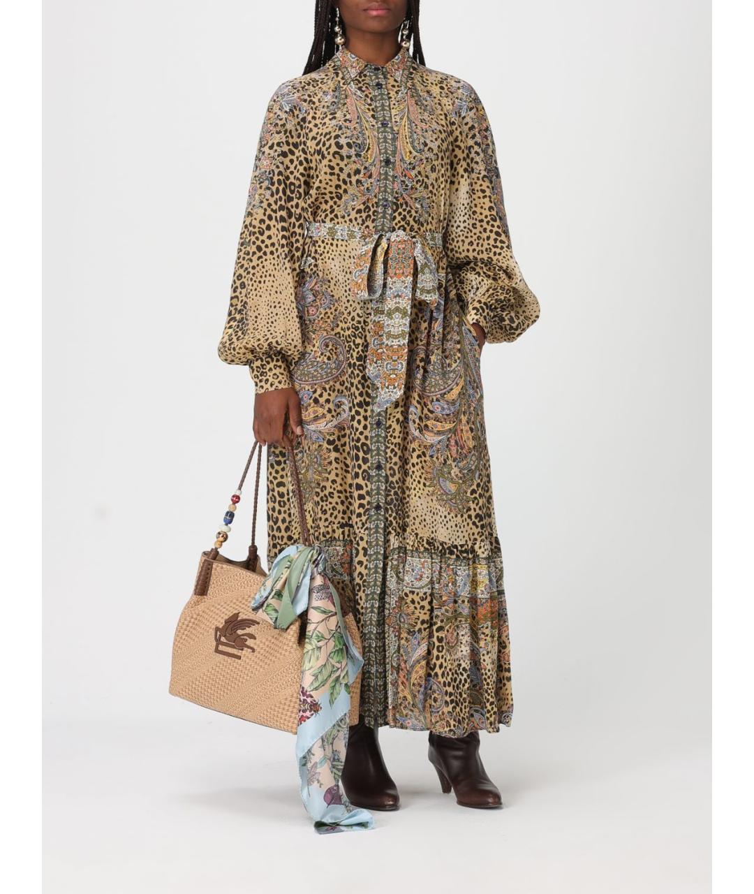 ETRO Бежевая сумка тоут, фото 2