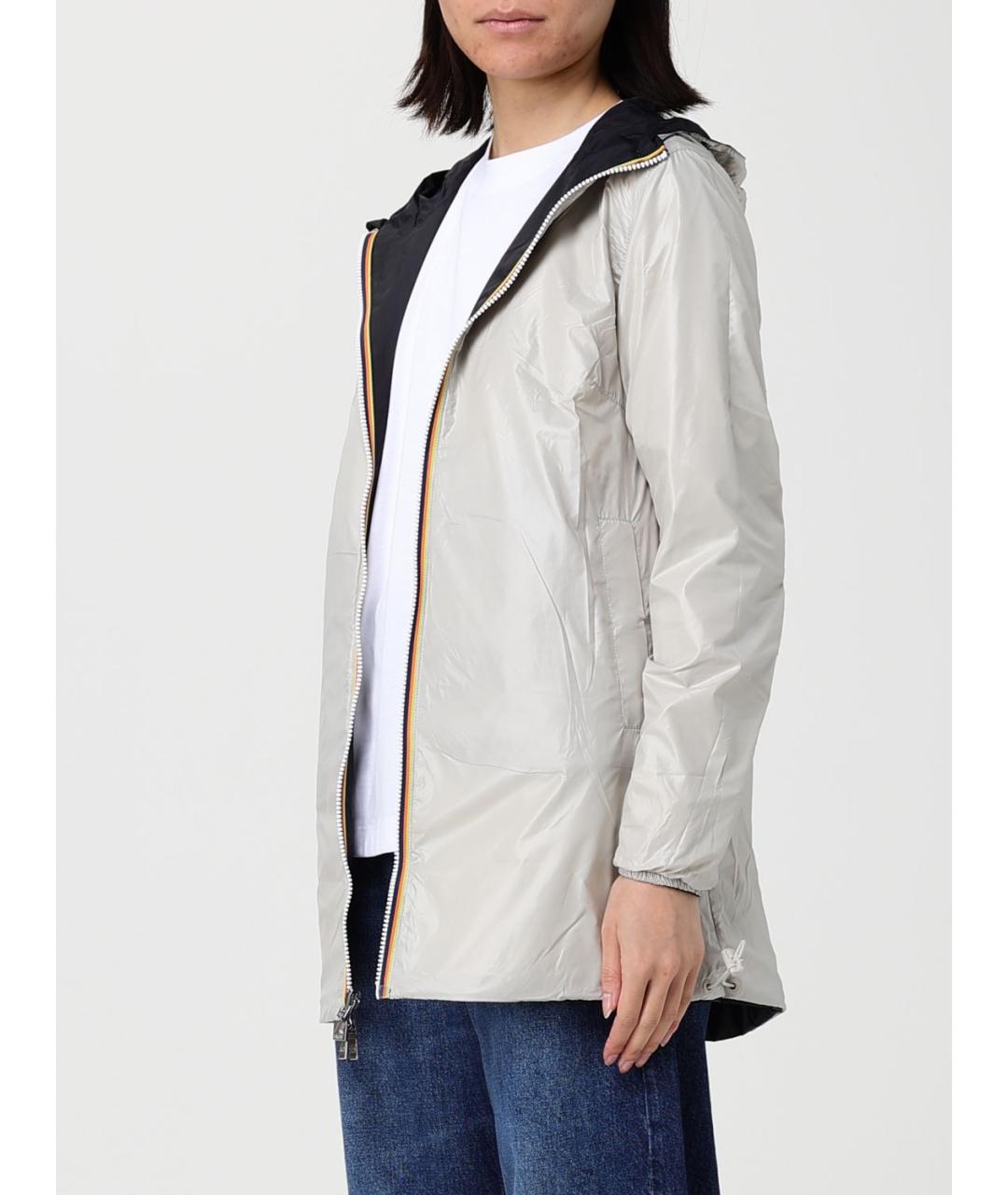 K-WAY Черная полиамидовая куртка, фото 3