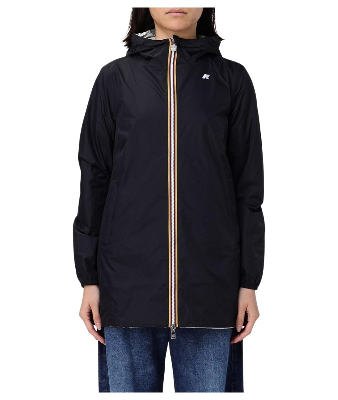 K-WAY Черная полиамидовая куртка, фото 1