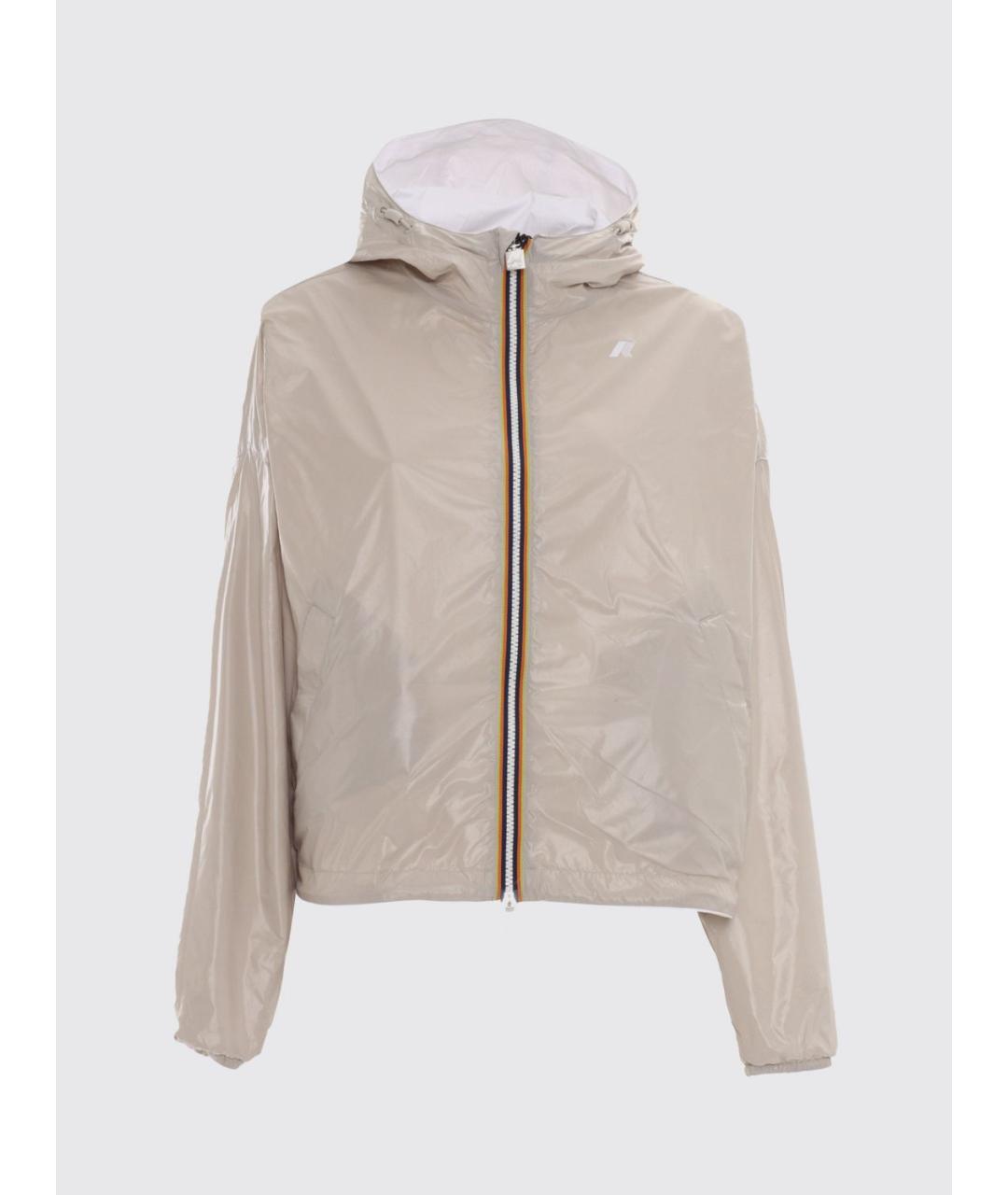 K-WAY Белая куртка, фото 4