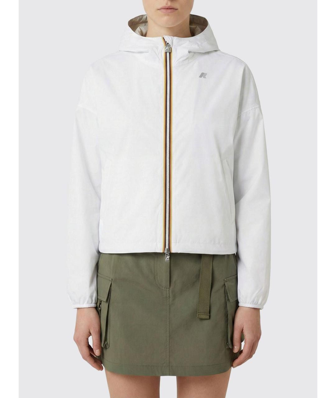 K-WAY Белая куртка, фото 2