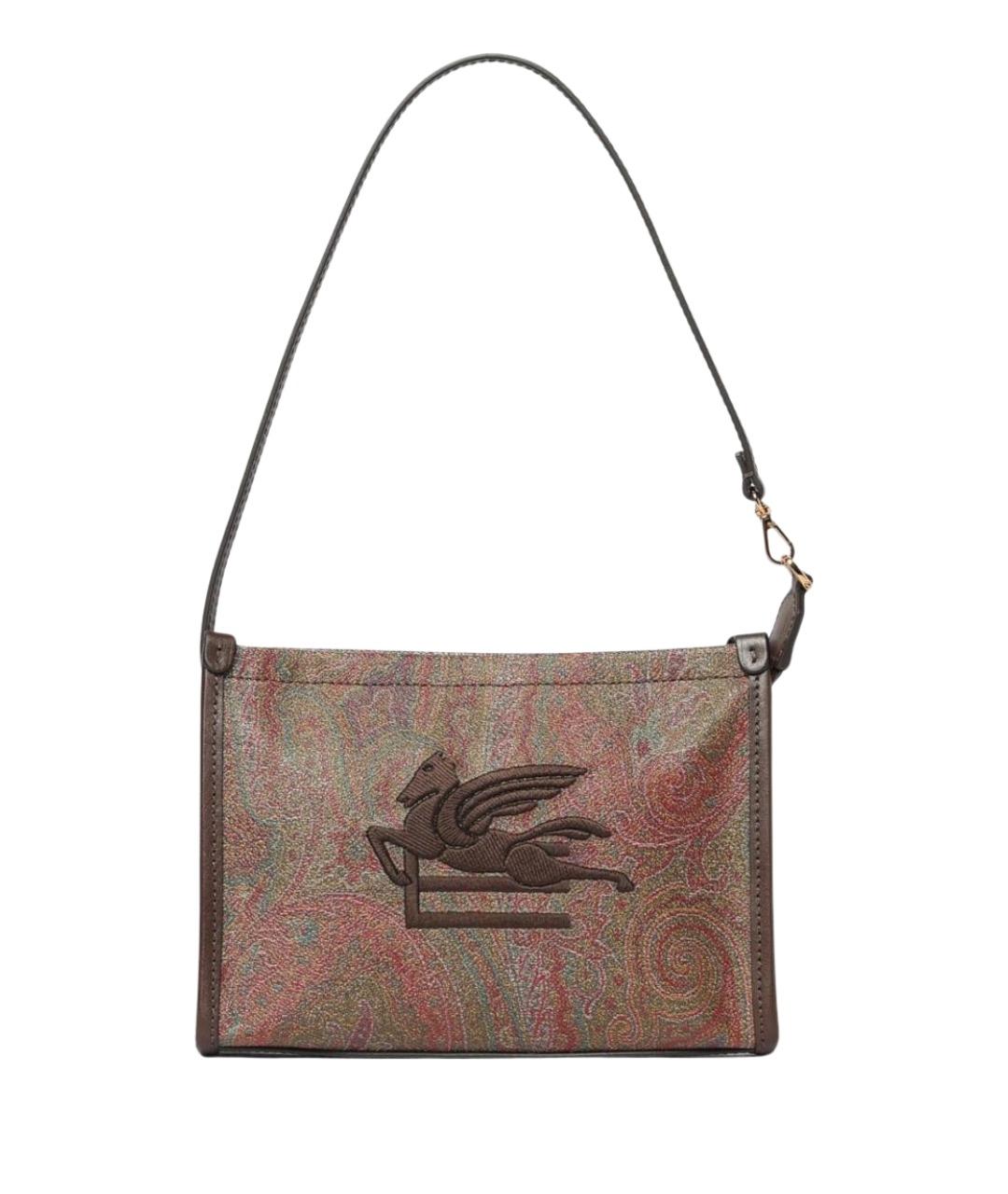 ETRO Коричневая хлопковая сумка через плечо, фото 1