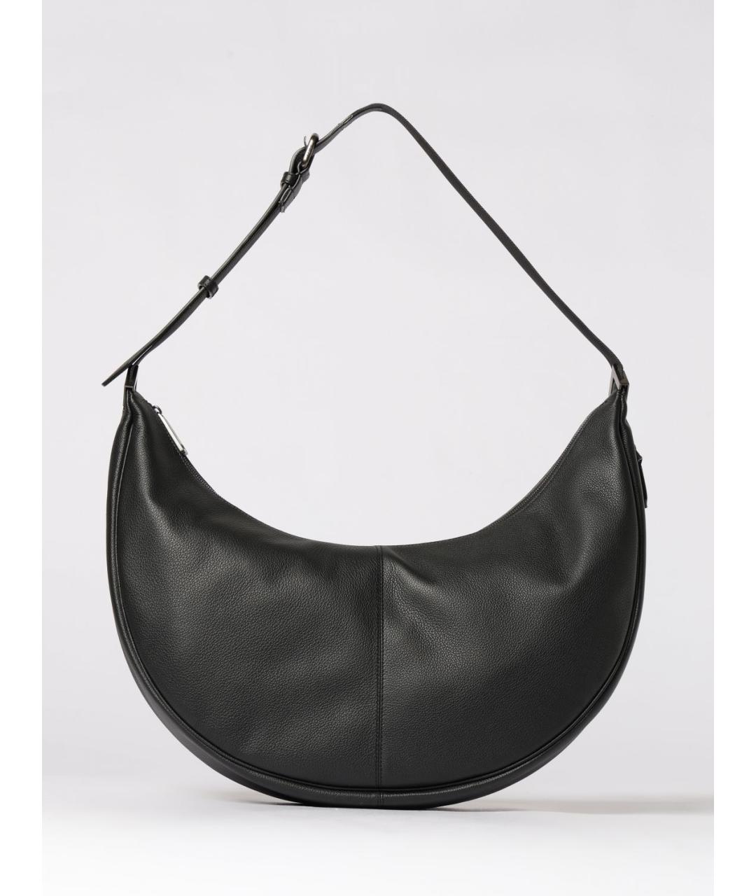 FENDI Черная кожаная сумка через плечо, фото 6