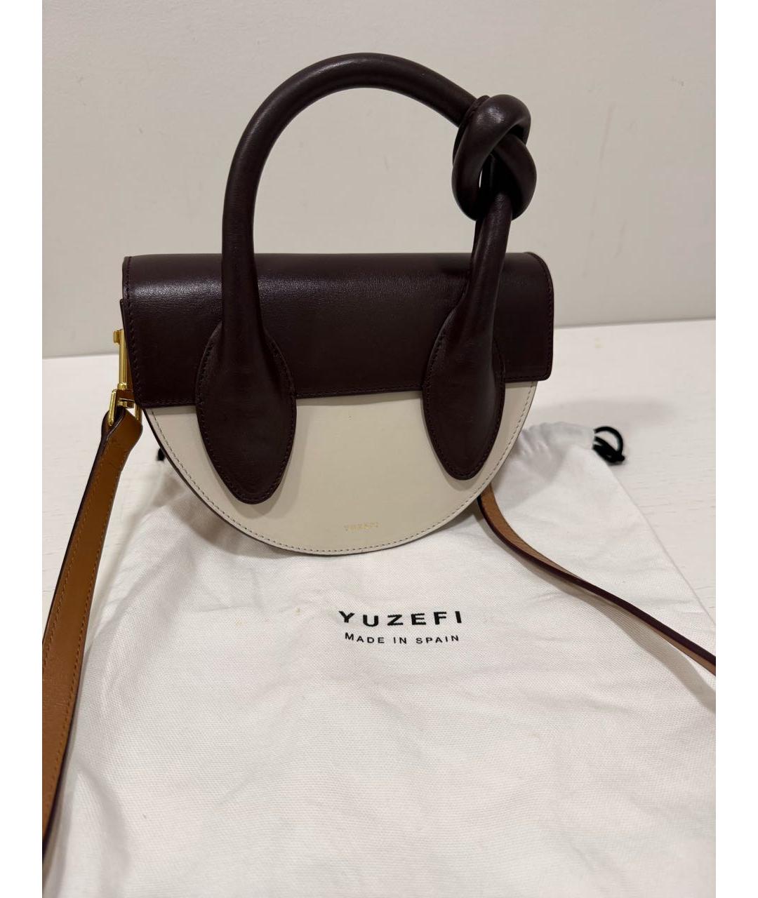 YUZEFI Мульти кожаная сумка через плечо, фото 9