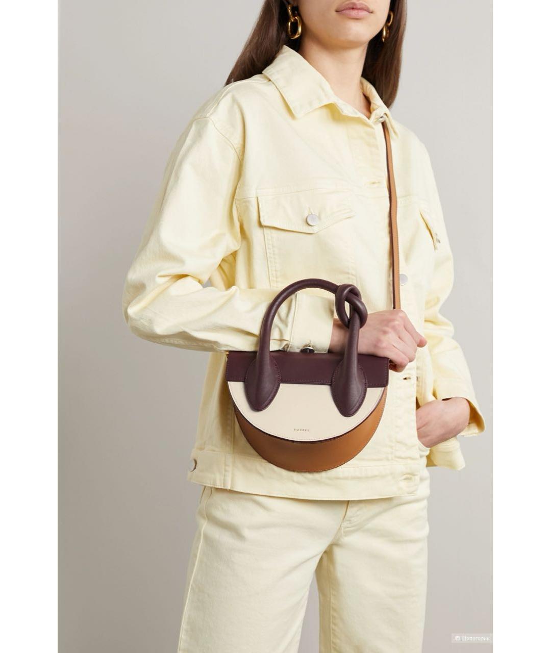 YUZEFI Мульти кожаная сумка через плечо, фото 3