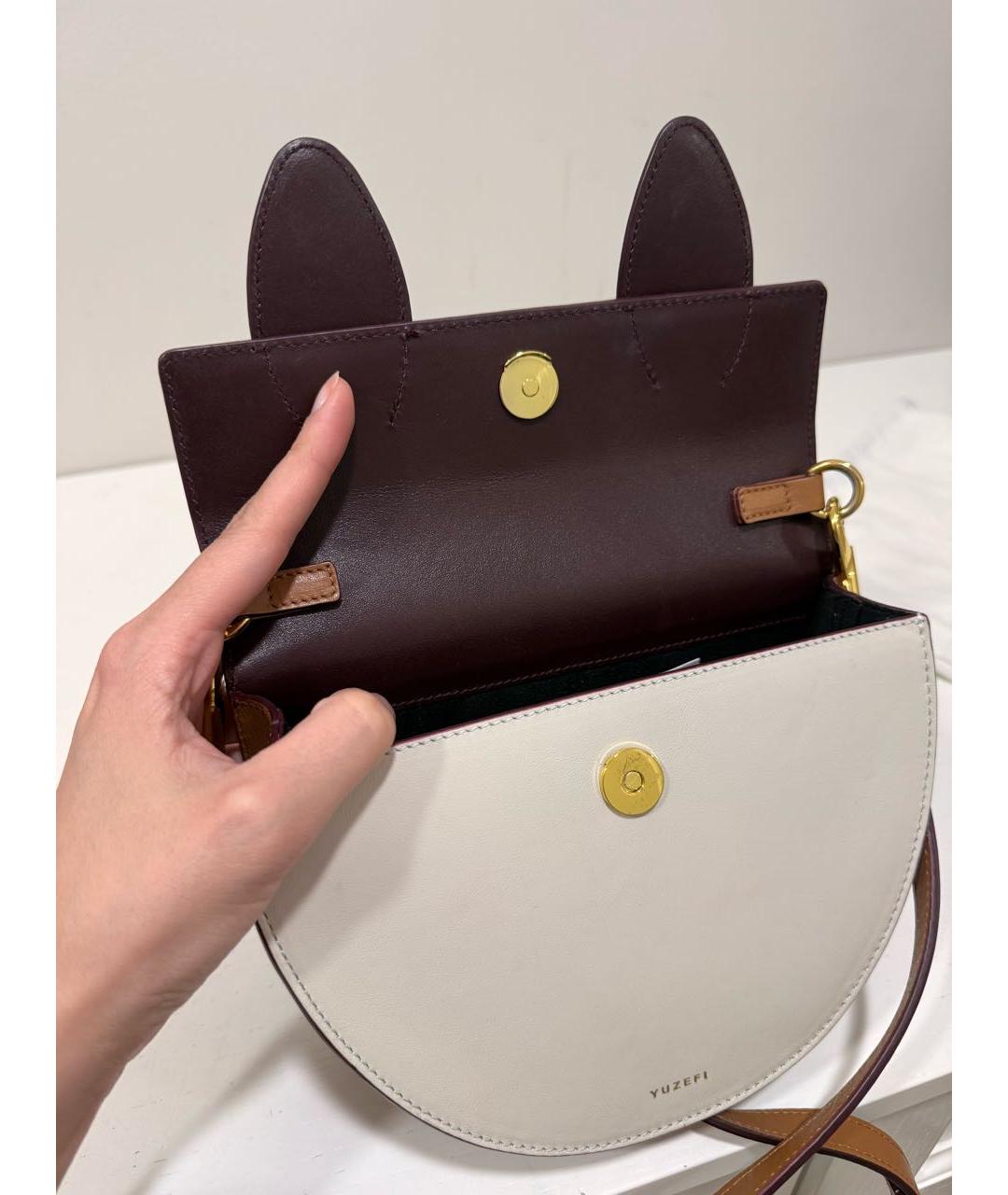 YUZEFI Мульти кожаная сумка через плечо, фото 5