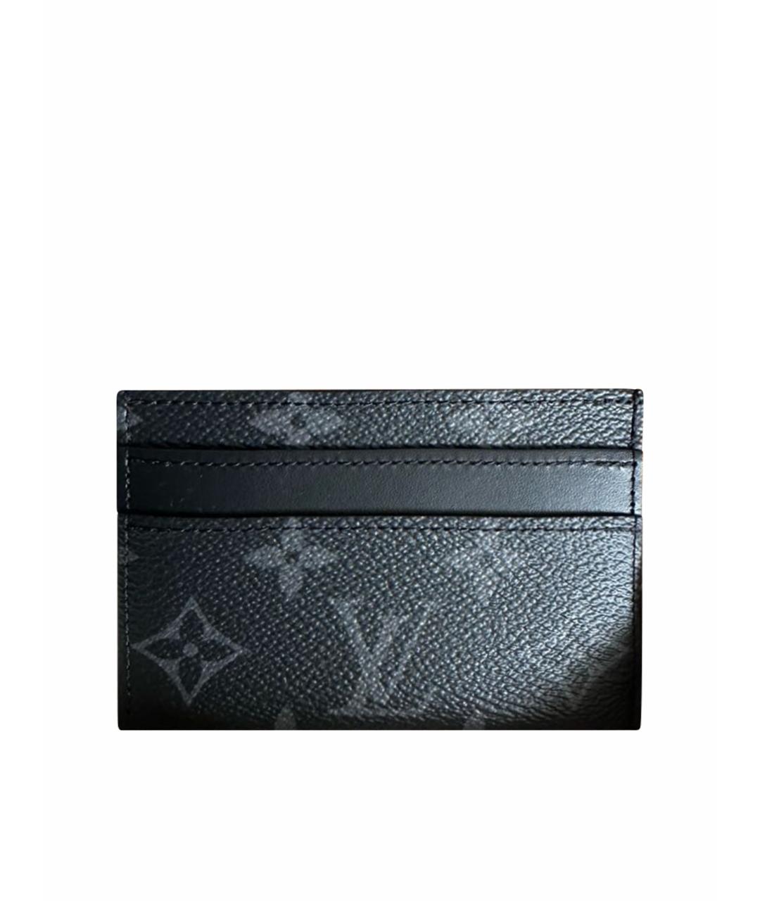 LOUIS VUITTON Черный кардхолдер, фото 1