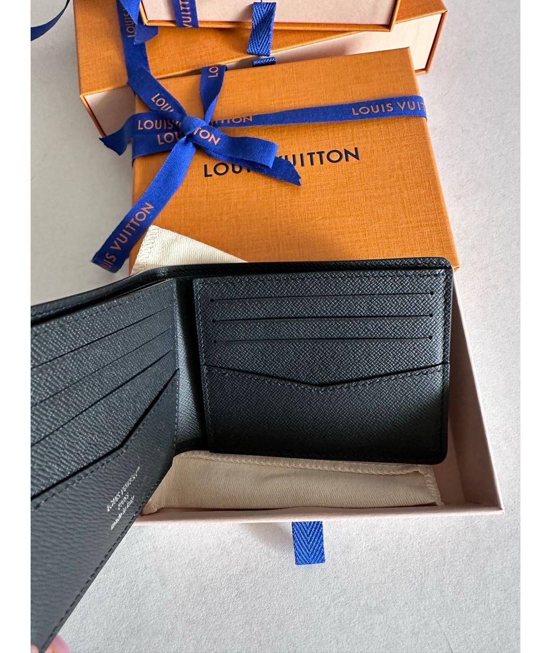 LOUIS VUITTON Черный кошелек, фото 3