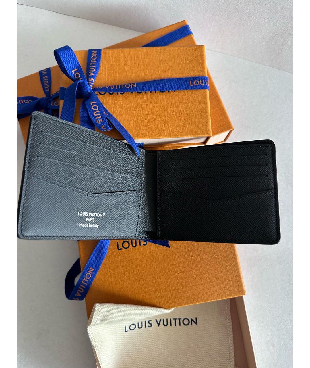 LOUIS VUITTON Черный кошелек, фото 5