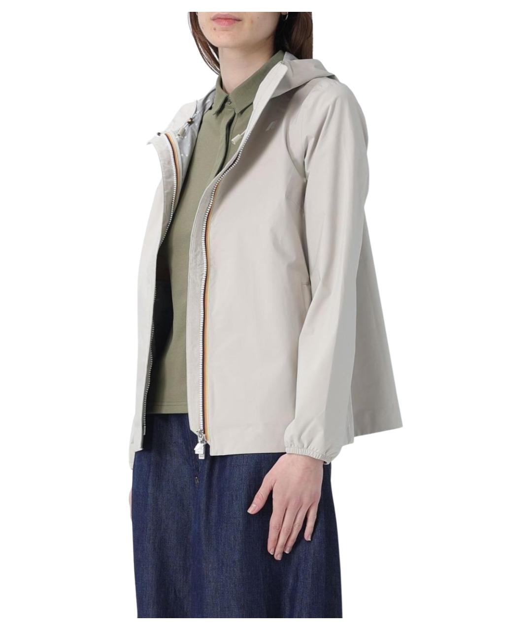 K-WAY Бежевая куртка, фото 3