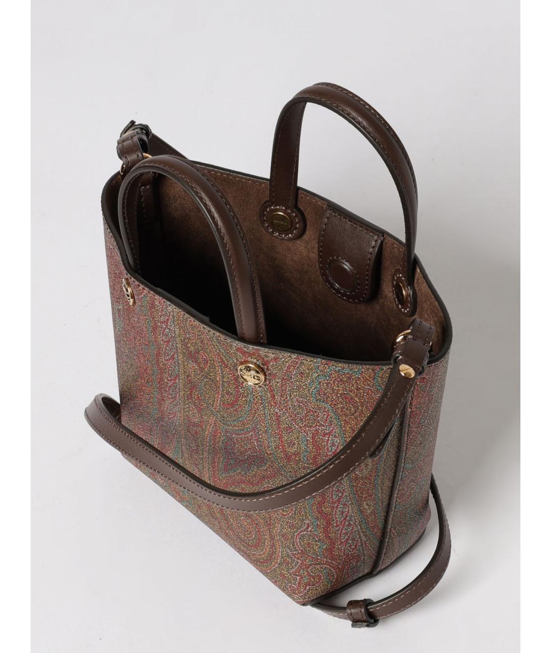 ETRO Коричневая сумка тоут, фото 5