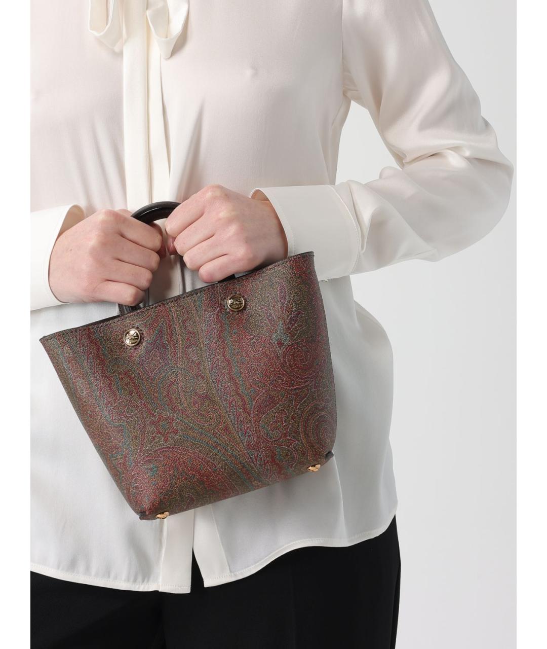 ETRO Коричневая сумка тоут, фото 2