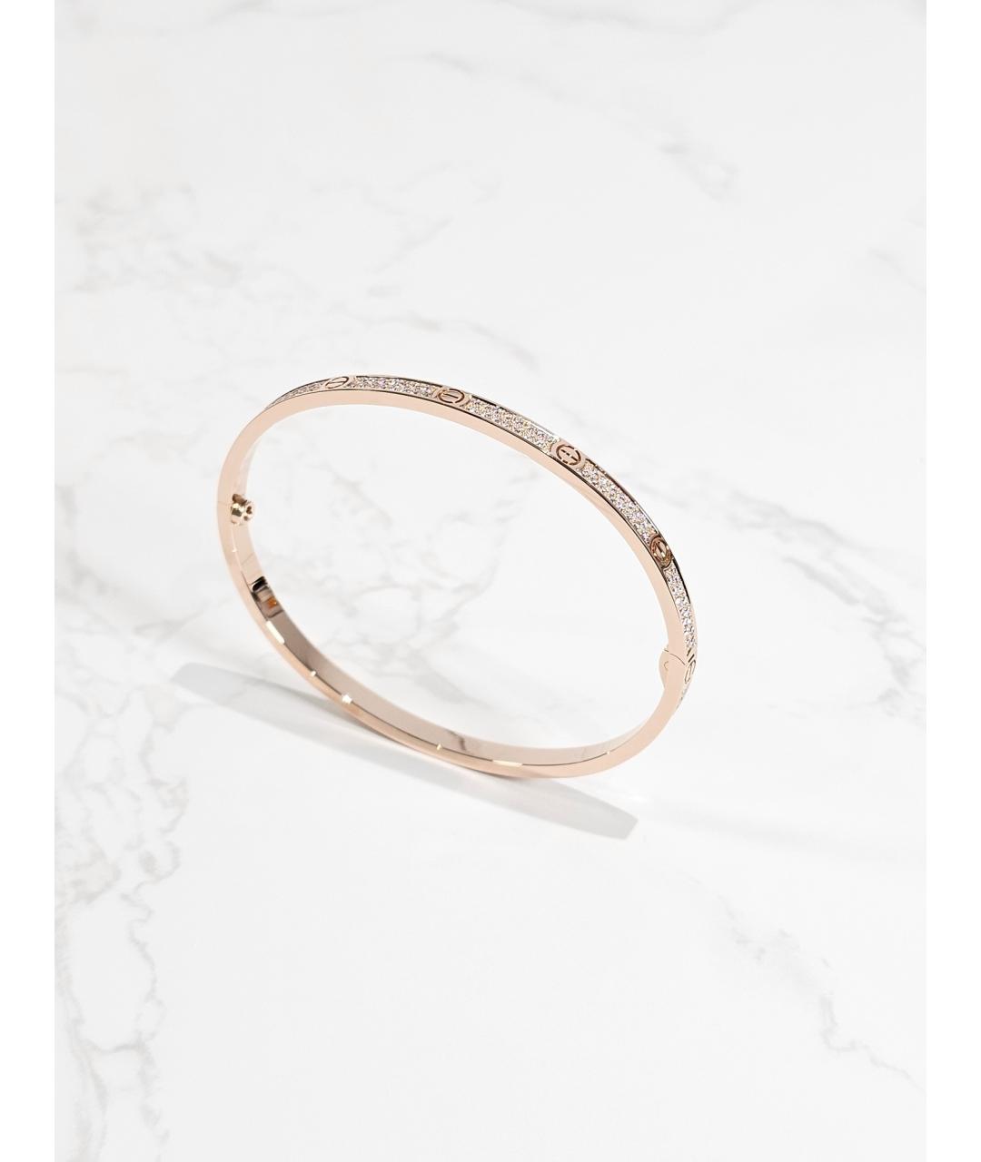 CARTIER Золотой браслет из розового золота, фото 2