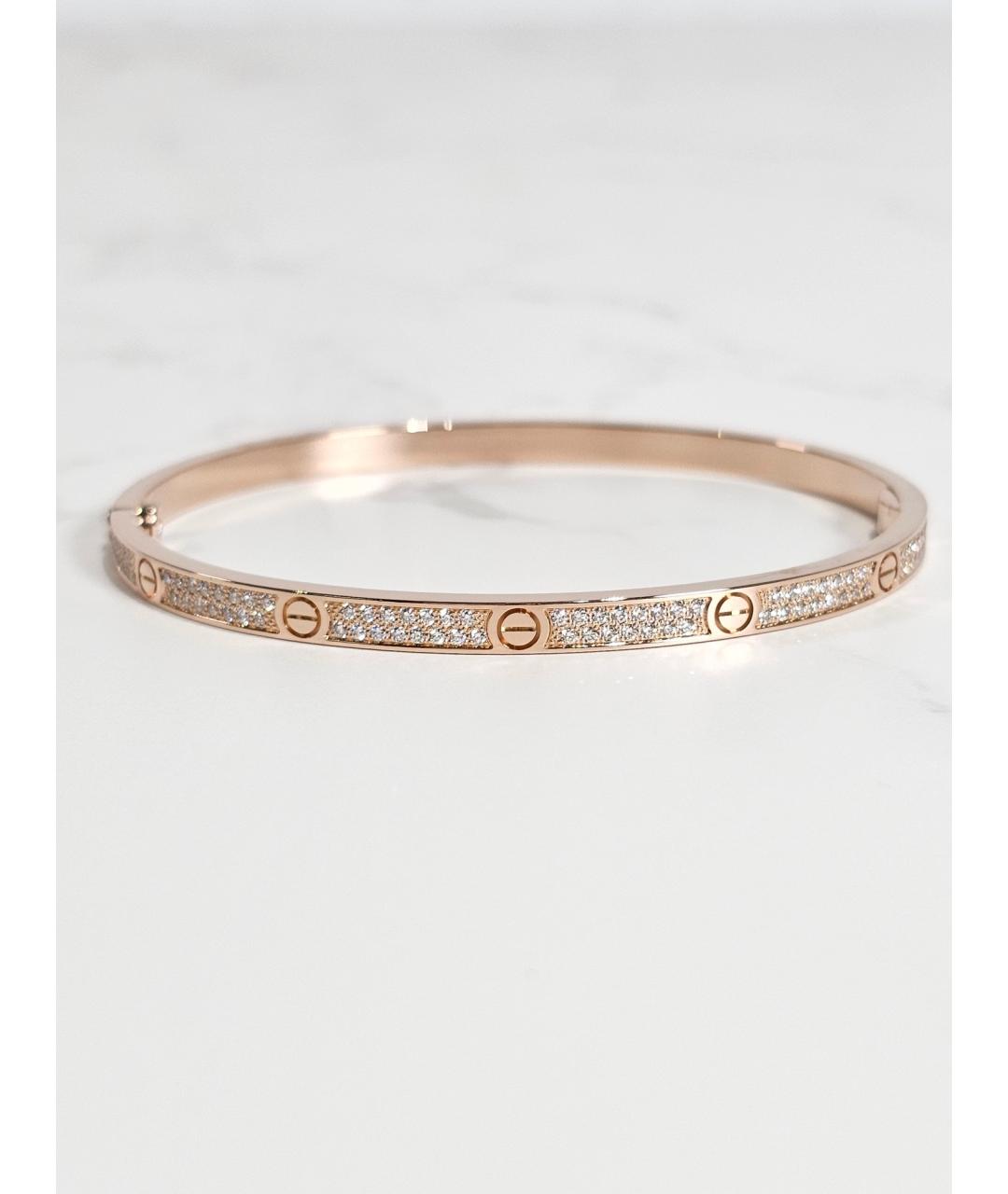 CARTIER Золотой браслет из розового золота, фото 4