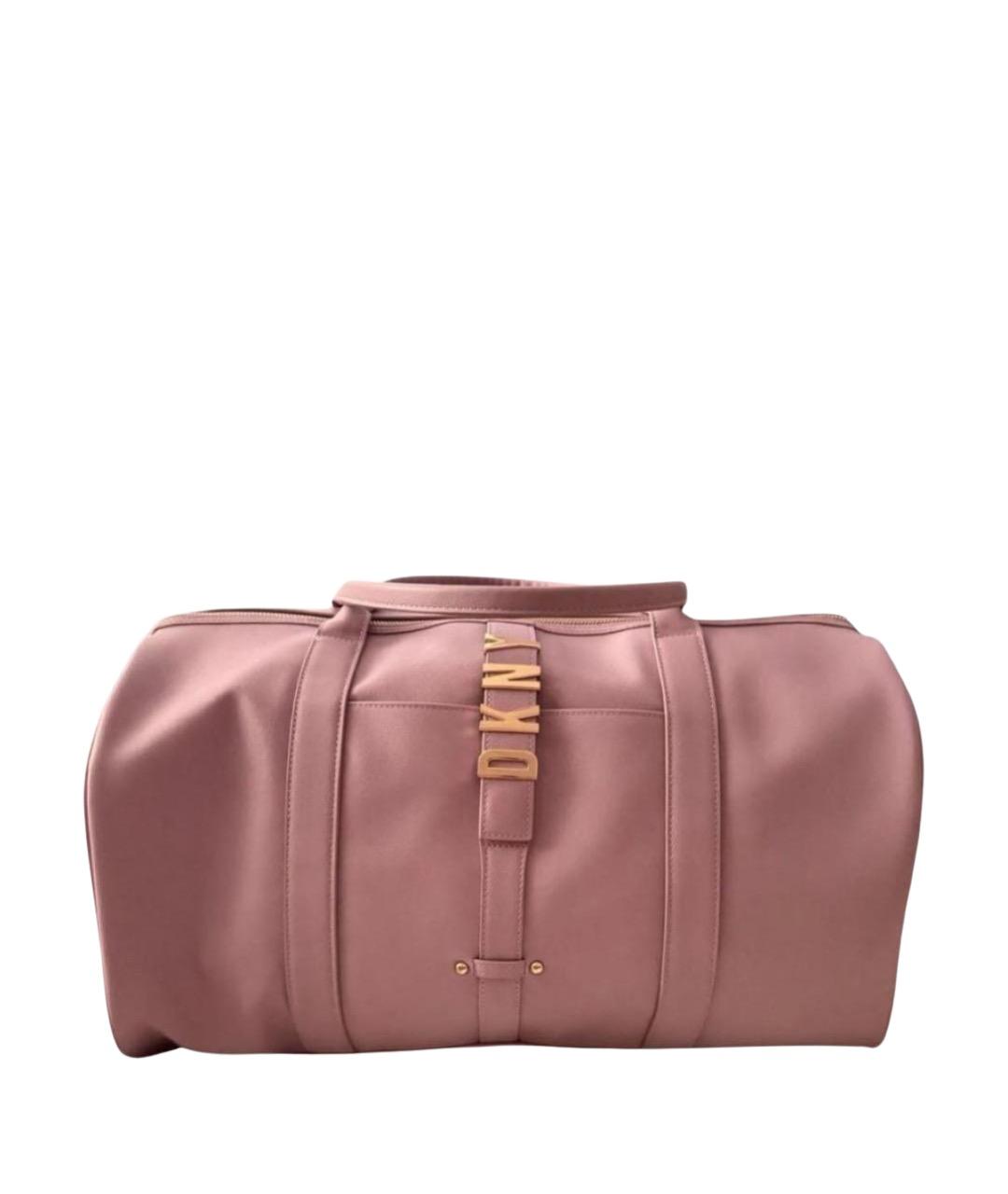 DKNY Розовая дорожная/спортивная сумка, фото 1