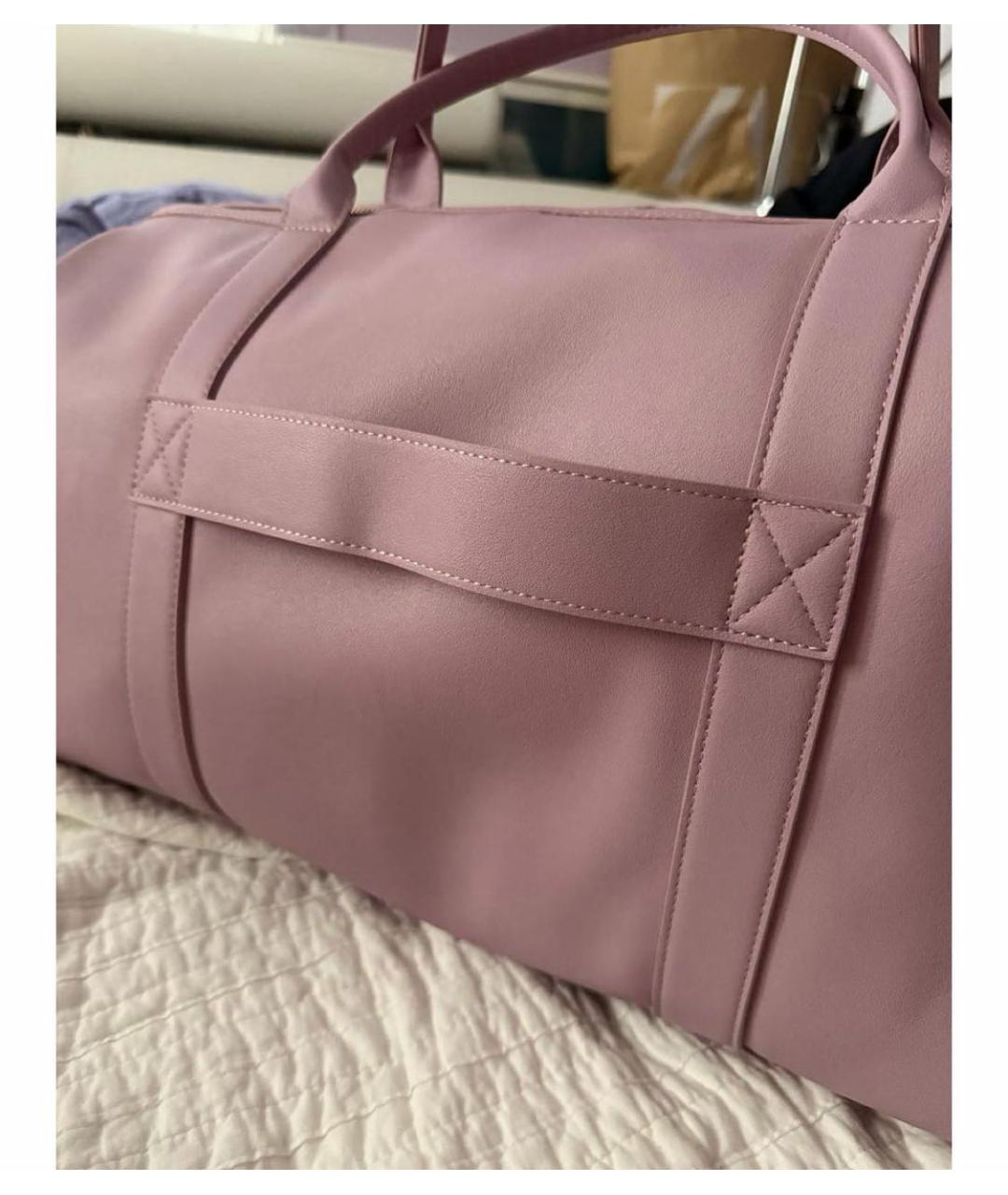 DKNY Розовая дорожная/спортивная сумка, фото 6