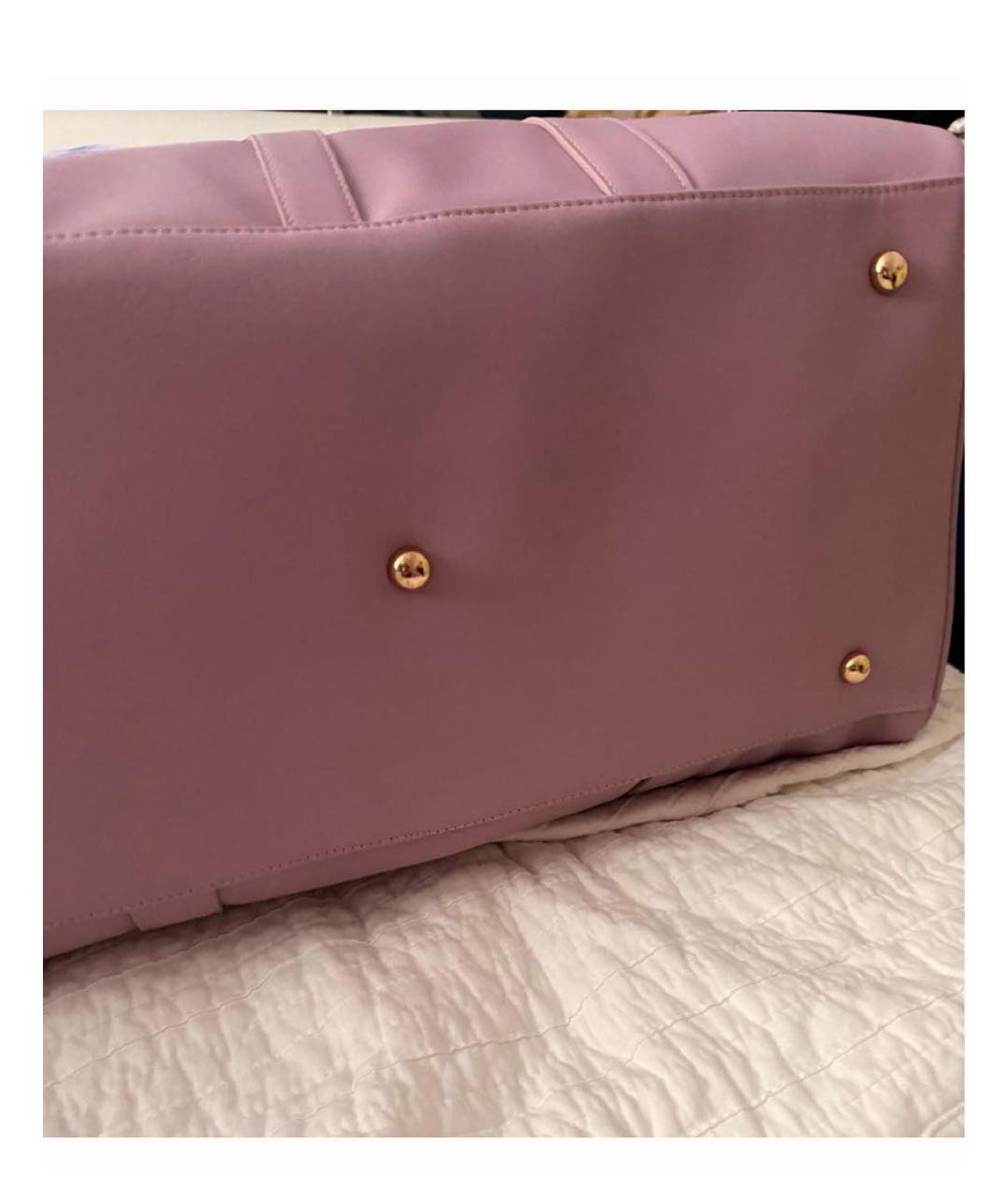 DKNY Розовая дорожная/спортивная сумка, фото 3