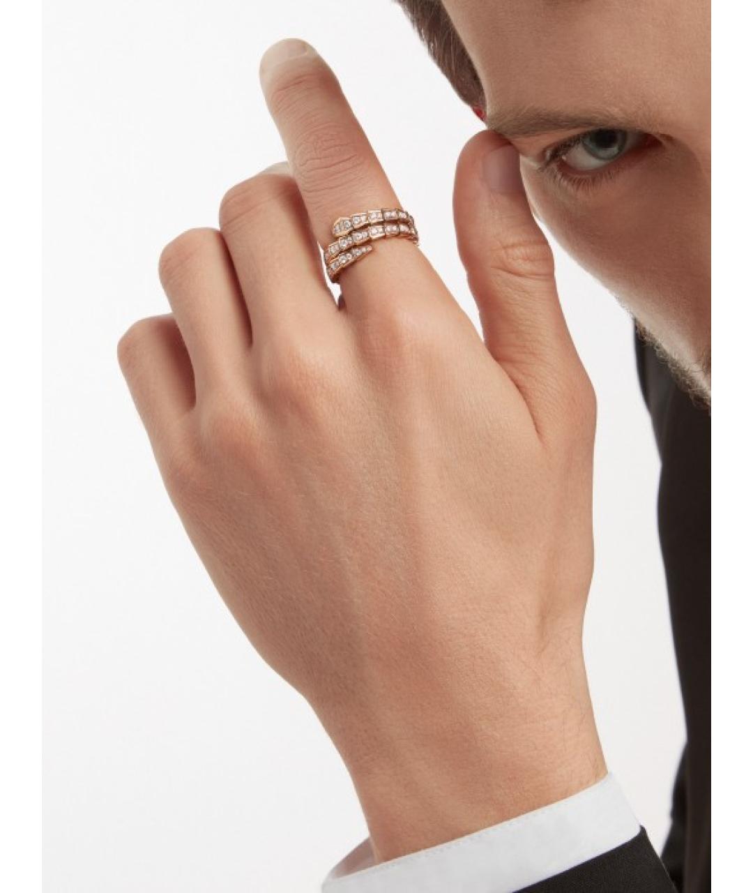 BVLGARI Золотое кольцо из розового золота, фото 4