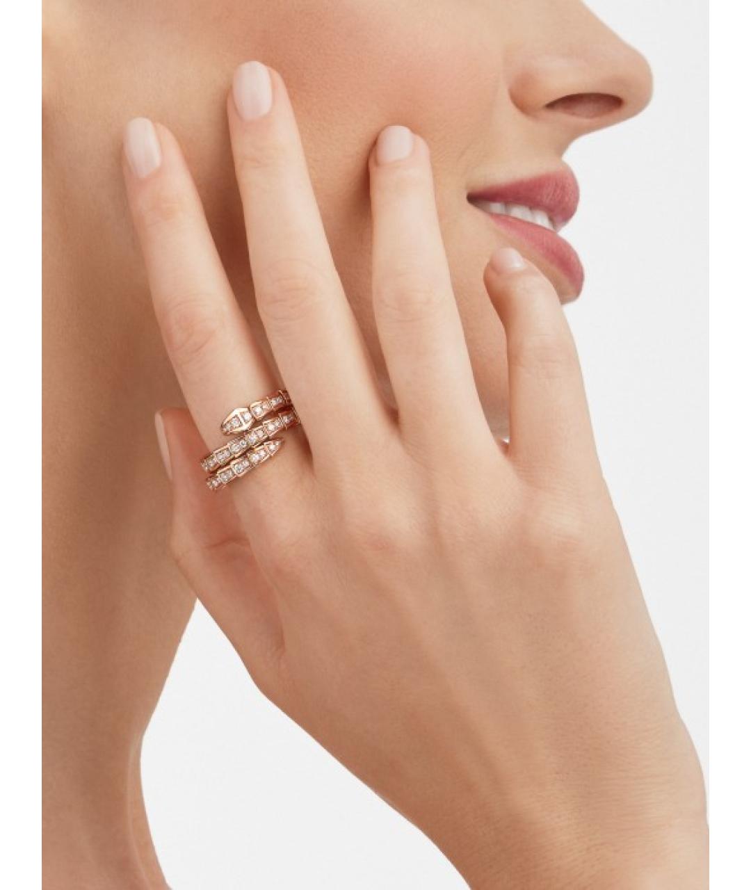 BVLGARI Золотое кольцо из розового золота, фото 3