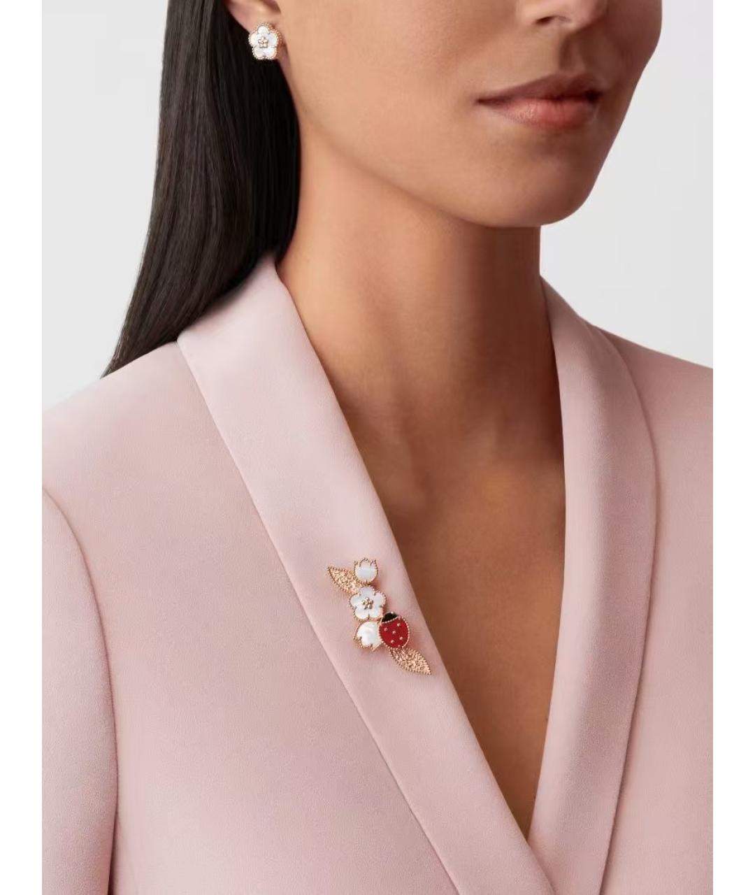 VAN CLEEF & ARPELS Золотая брошь из розового золота, фото 3