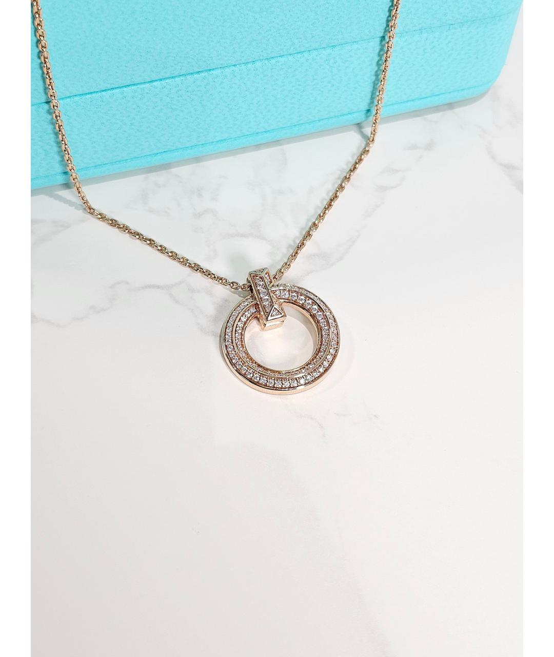 TIFFANY&CO Золотая подвеска из розового золота, фото 4