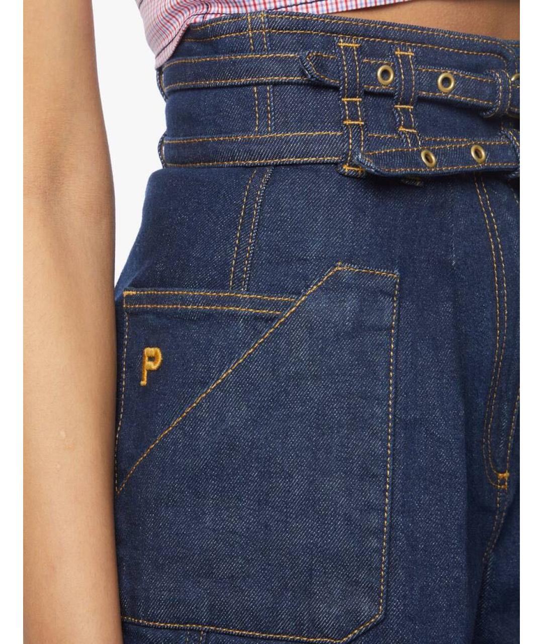 PHILOSOPHY DI LORENZO SERAFINI Синие деним шорты, фото 3