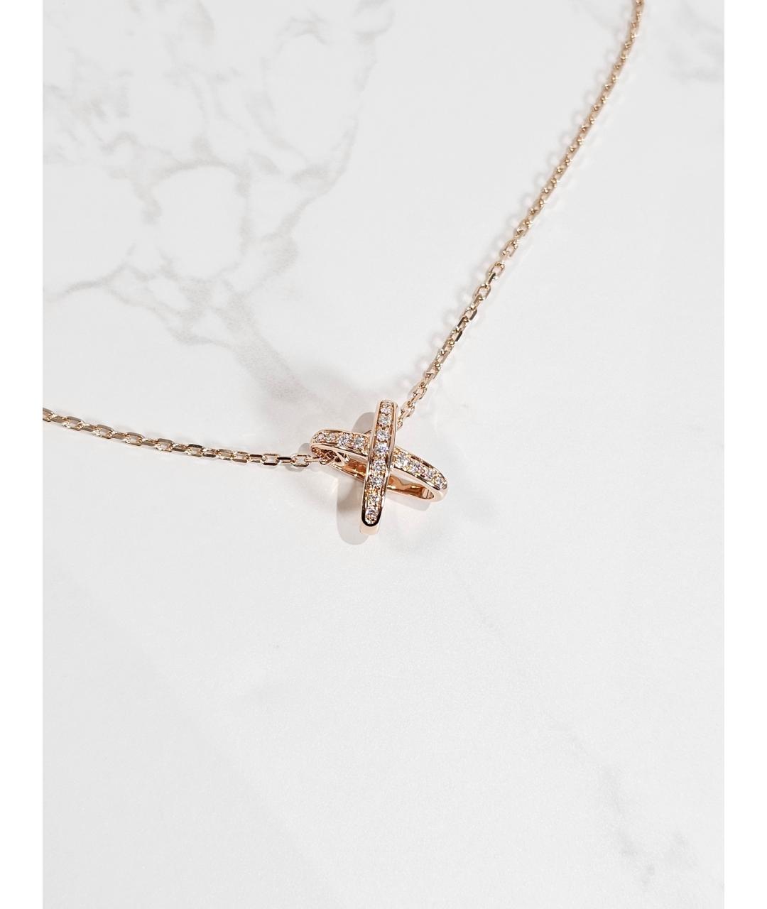 CHAUMET Золотая подвеска из розового золота, фото 3