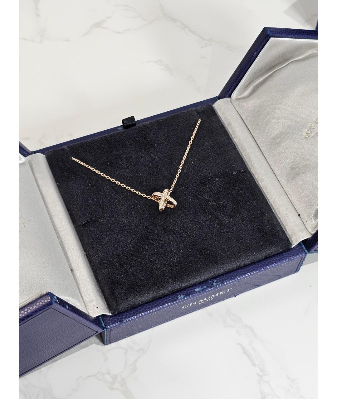 CHAUMET Золотая подвеска из розового золота, фото 2