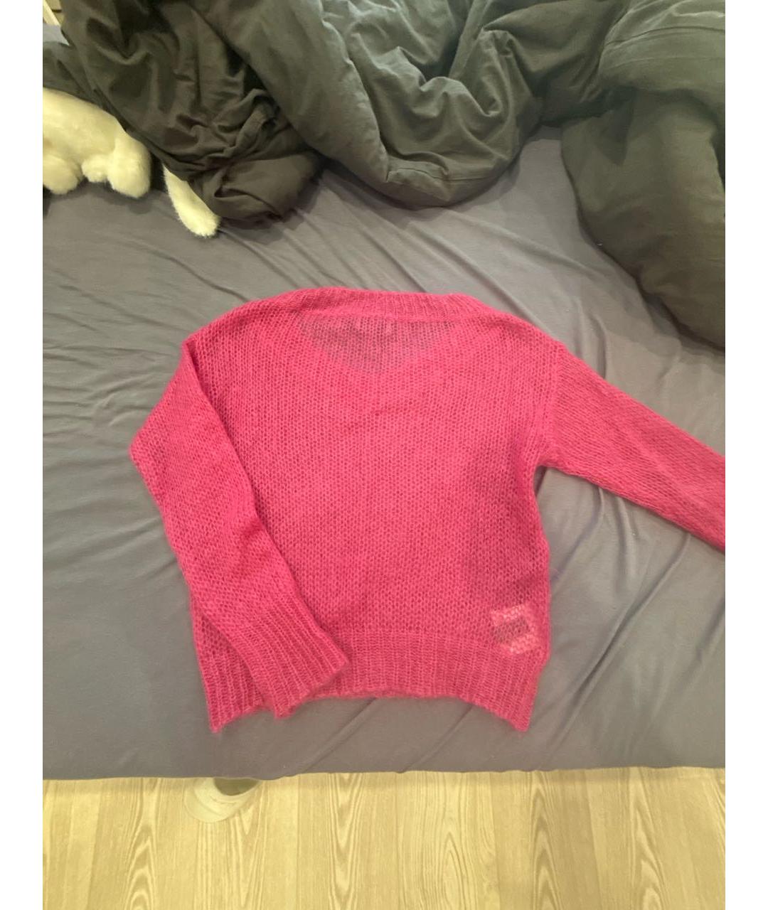 PRADA Розовый шерстяной джемпер / свитер, фото 2