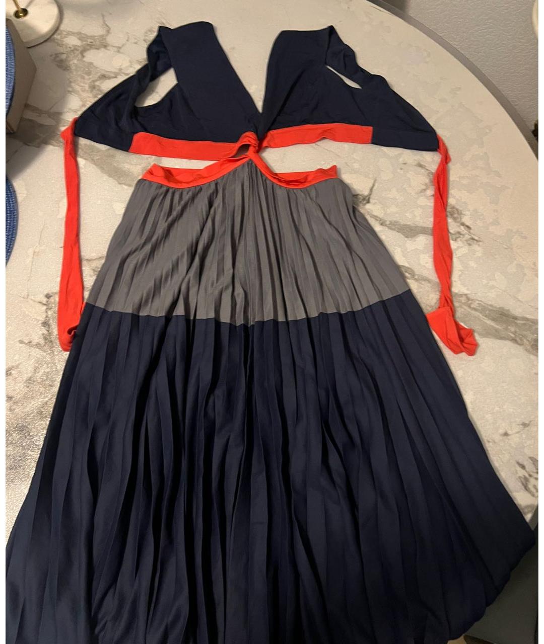 BCBG MAXAZRIA Мульти полиэстеровое коктейльное платье, фото 4