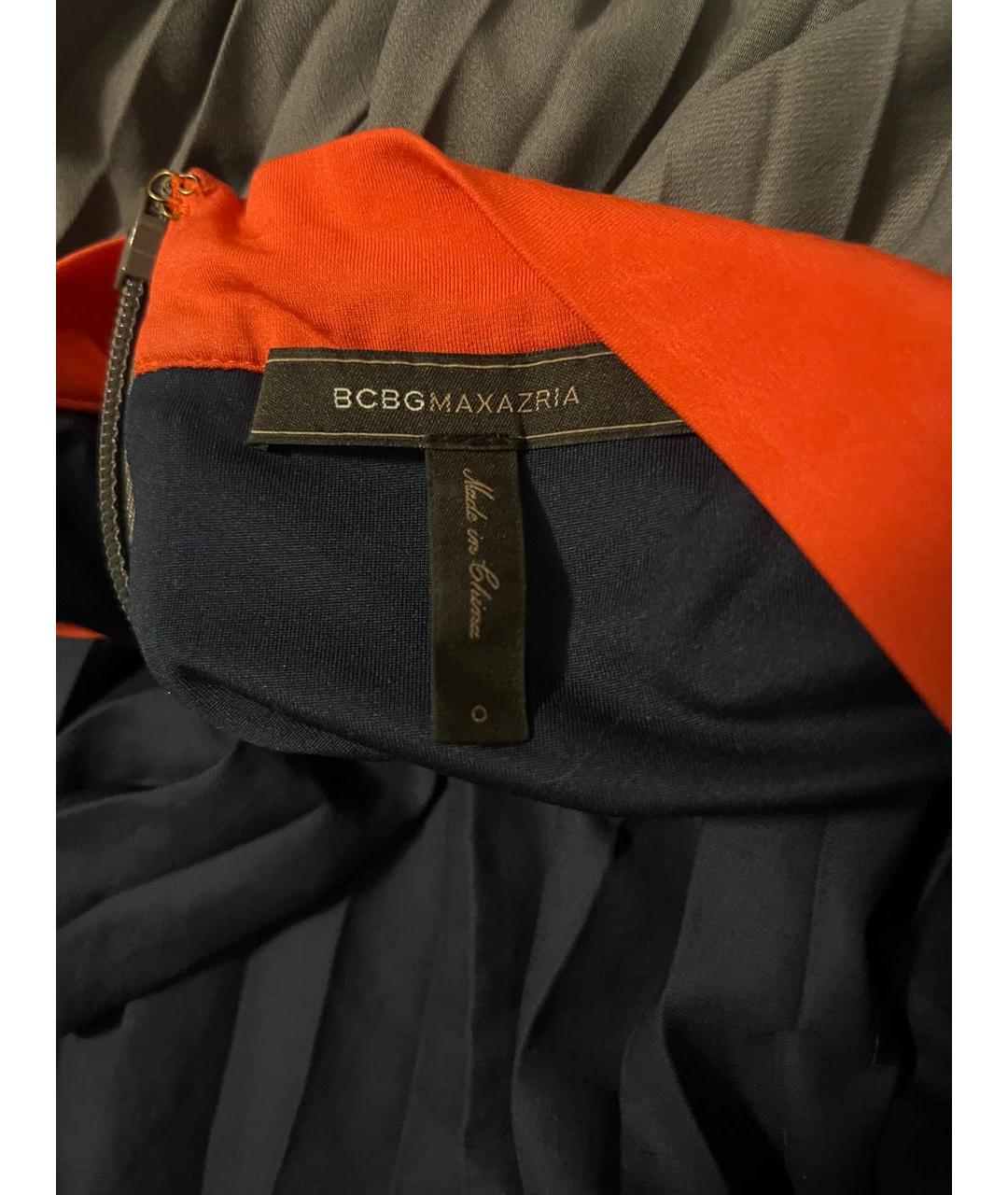 BCBG MAXAZRIA Мульти полиэстеровое коктейльное платье, фото 6