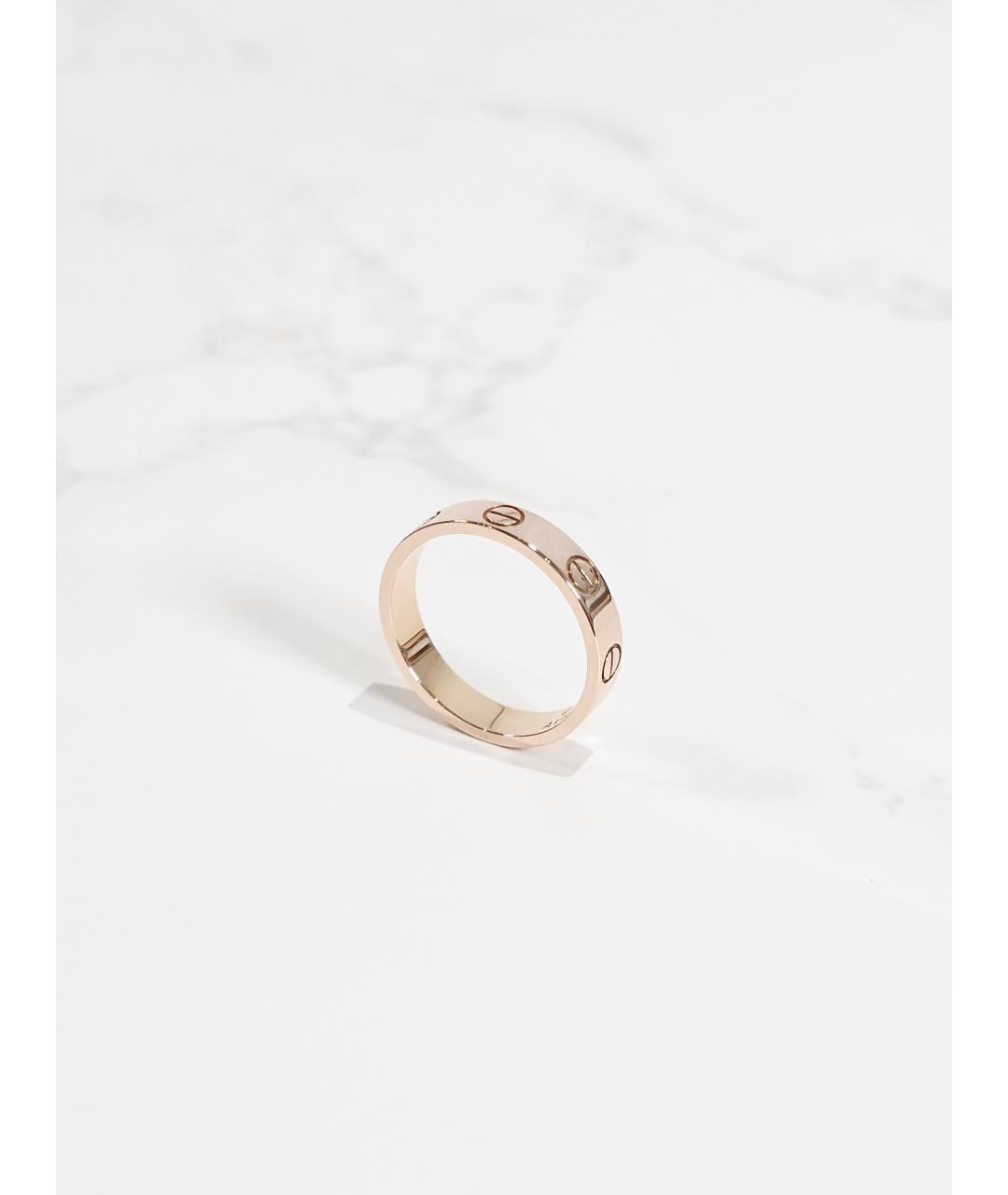 CARTIER Золотое кольцо из розового золота, фото 3