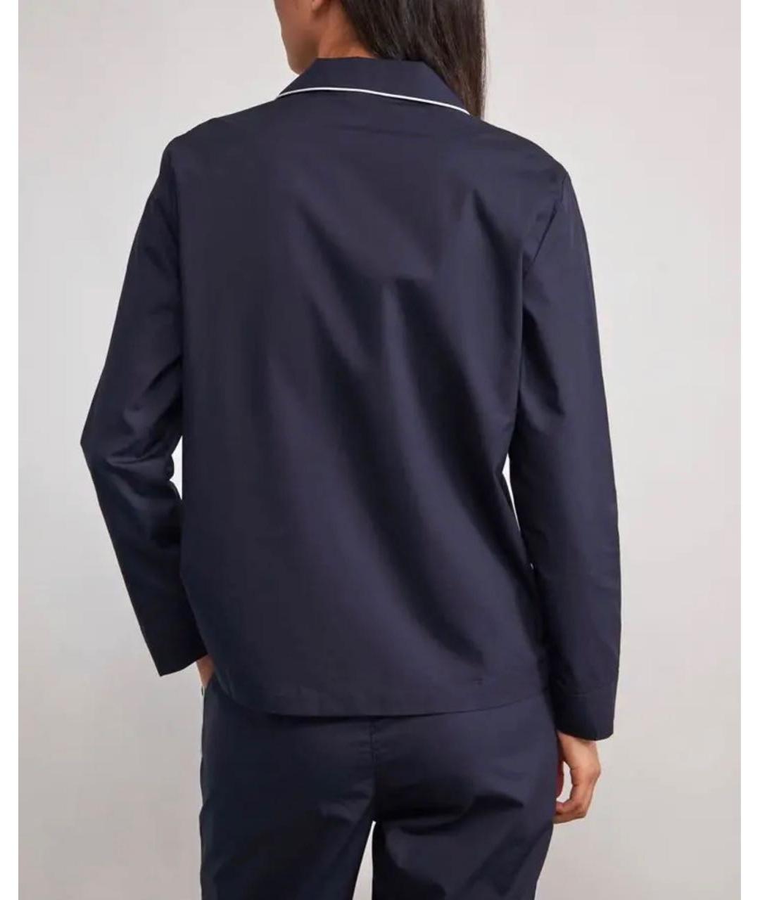 SPORTY AND RICH Темно-синяя хлопковая пижама, фото 4