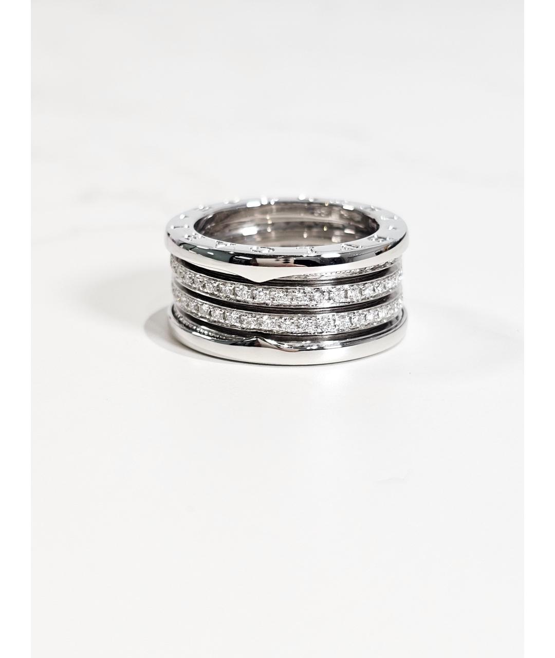 BVLGARI Серебряное кольцо из белого золота, фото 2