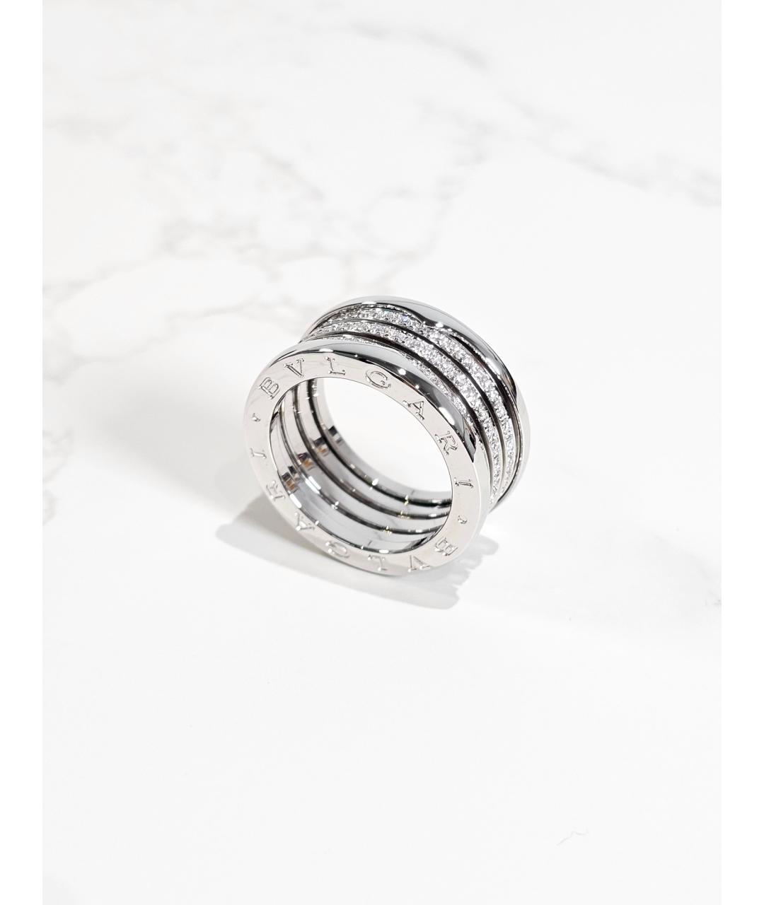 BVLGARI Серебряное кольцо из белого золота, фото 3