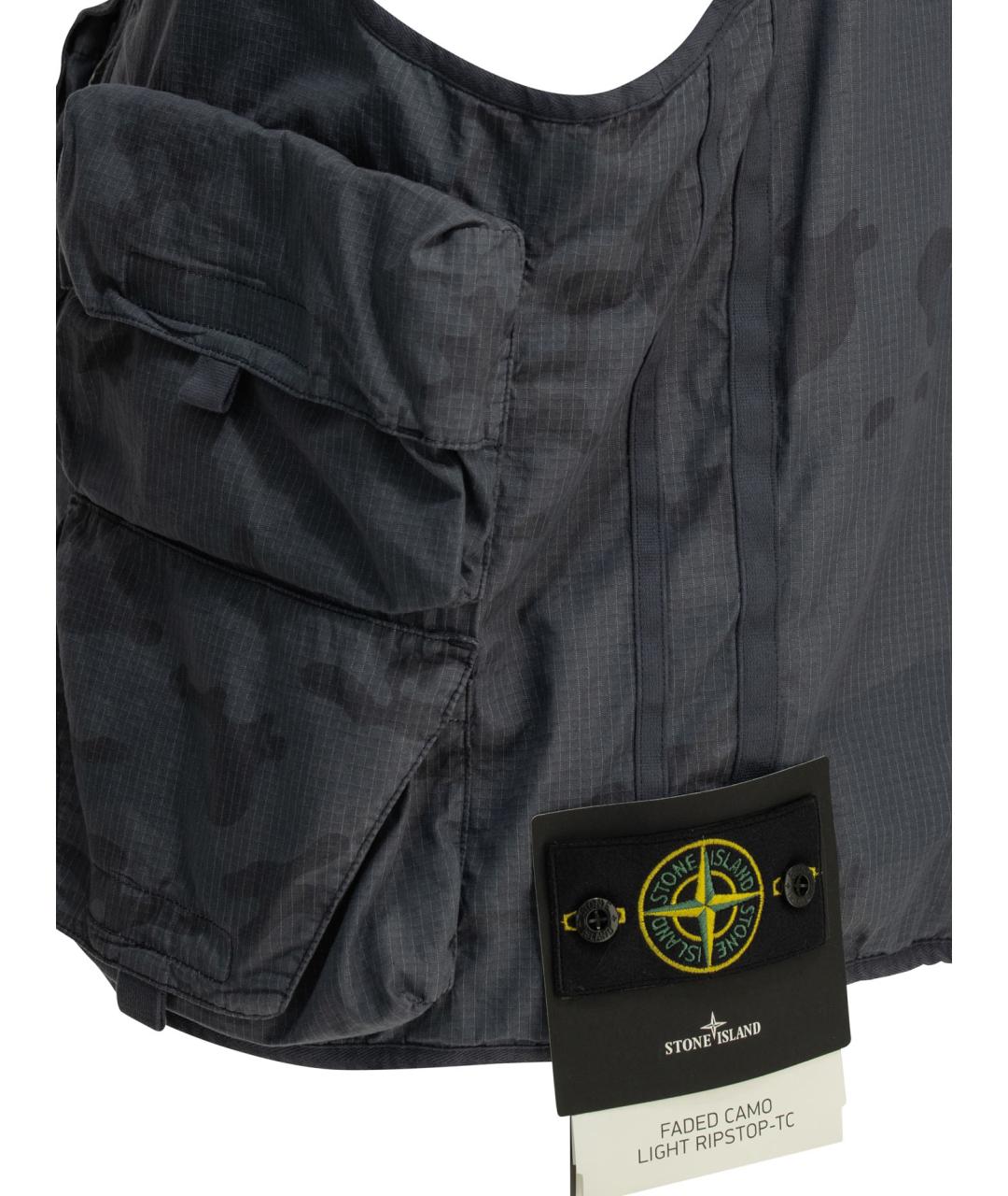 STONE ISLAND Хлопковый жилет, фото 3