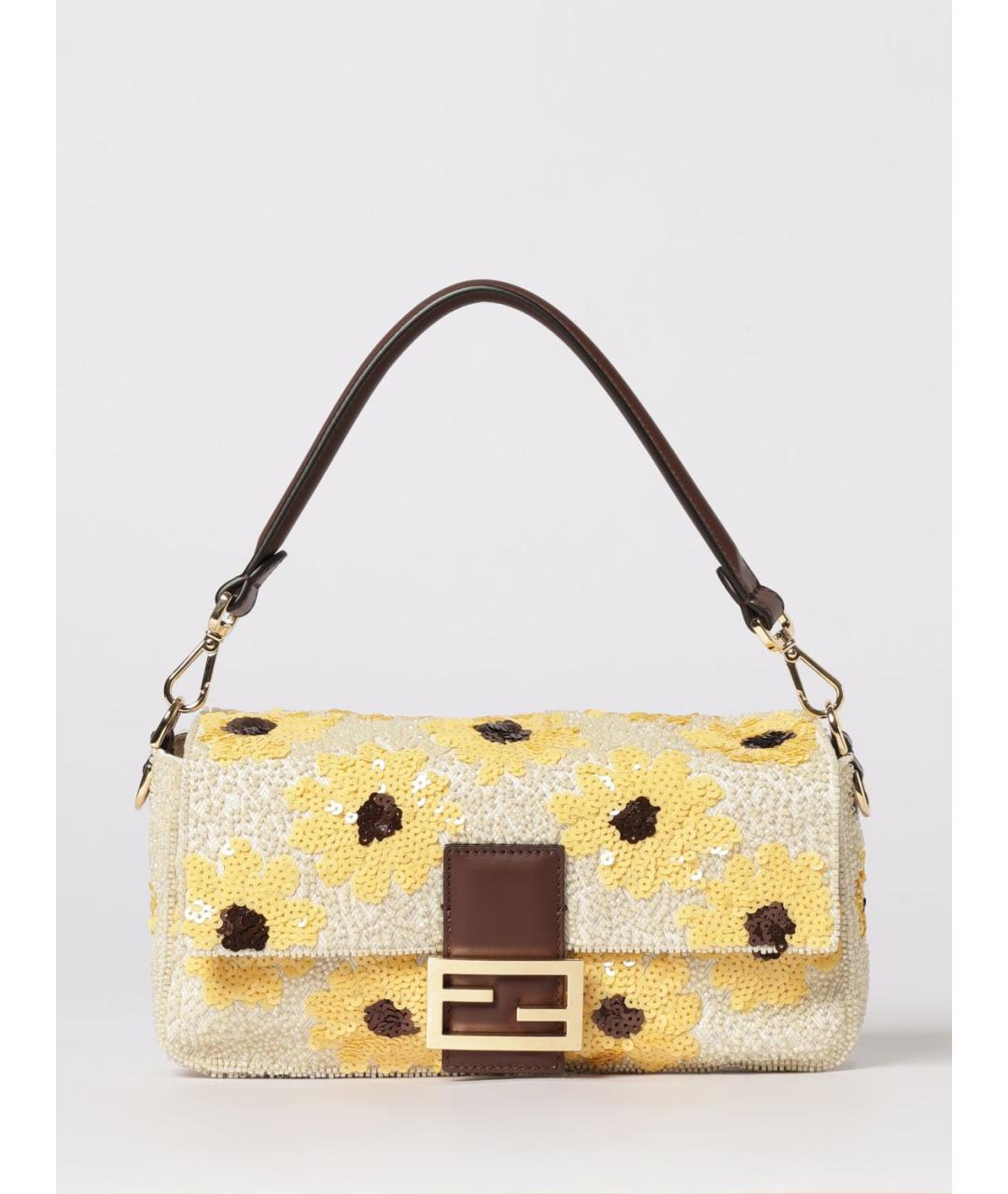 FENDI Мульти тканевая сумка через плечо, фото 6