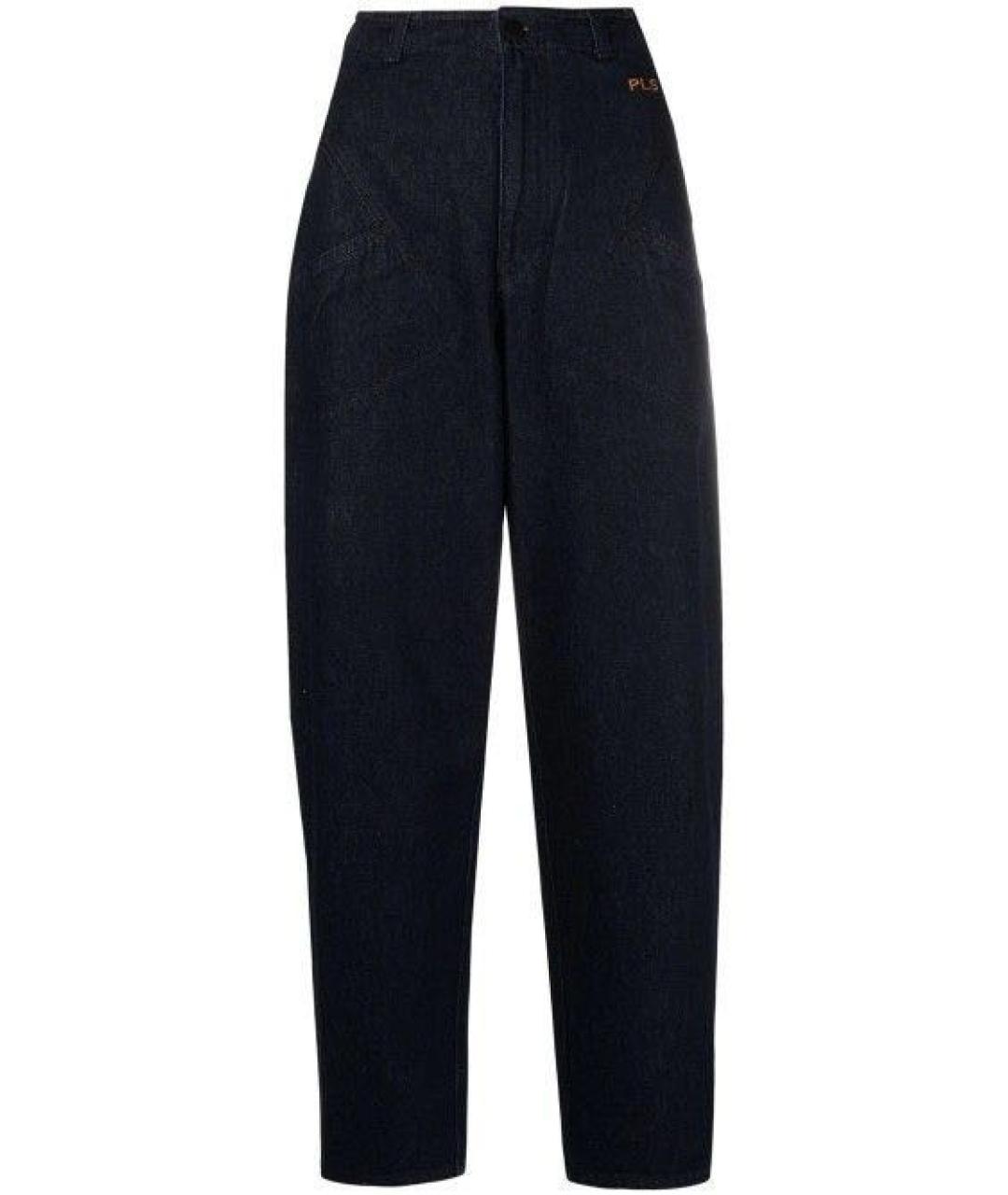 PHILOSOPHY DI LORENZO SERAFINI Темно-синие прямые джинсы, фото 1