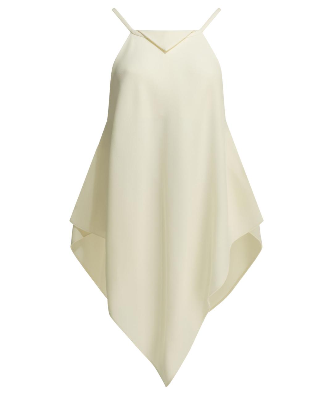 BALENCIAGA Белая шелковая блузы, фото 1