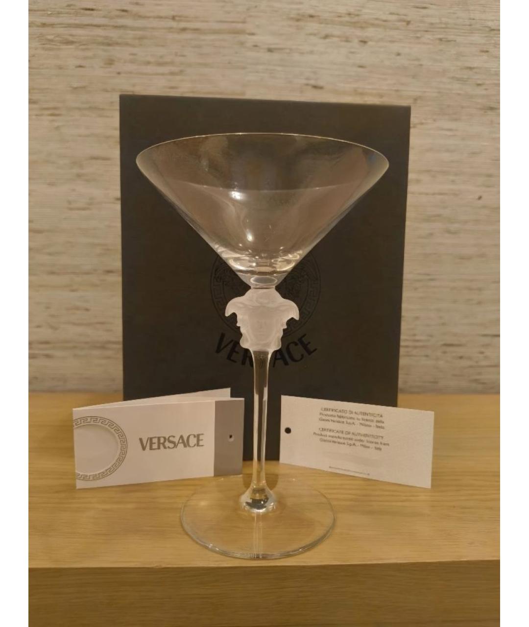 VERSACE Стеклянный бокал для мартини, фото 3